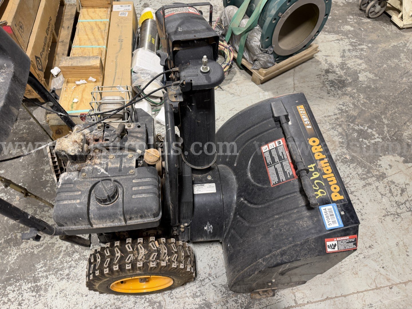 Snowblower Qty 1, Ford Charge Station Pro Qty 1, Generac Eco Gen Series Qty 2, 1 LOT Generac  Government Surplus Auction - Photo #5