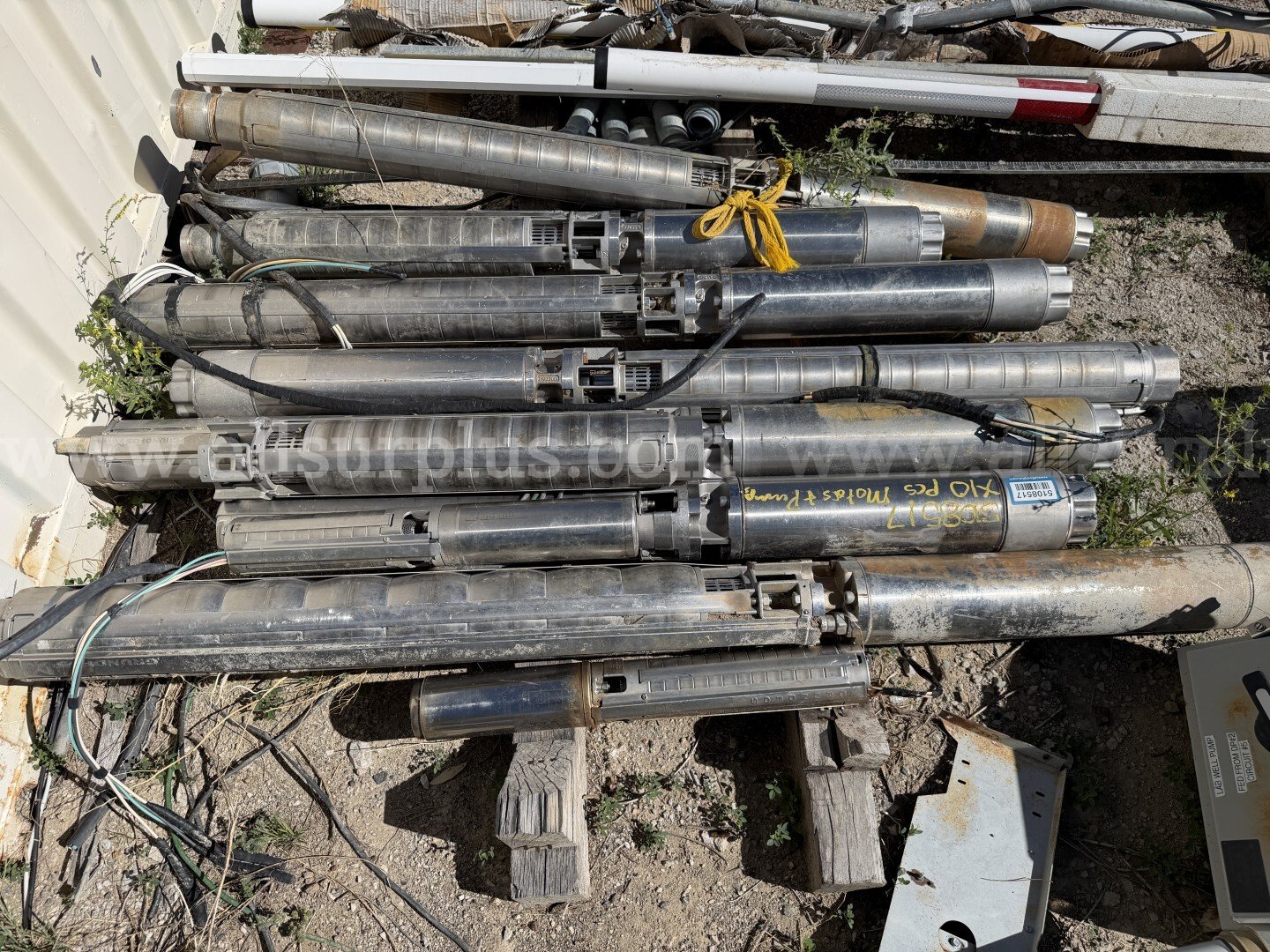Electric Submersible Pumps and Motors, Valves, Lift Table, Copper Piping and Misc MRO, 1 Lot   Government Surplus Auction - Photo #2