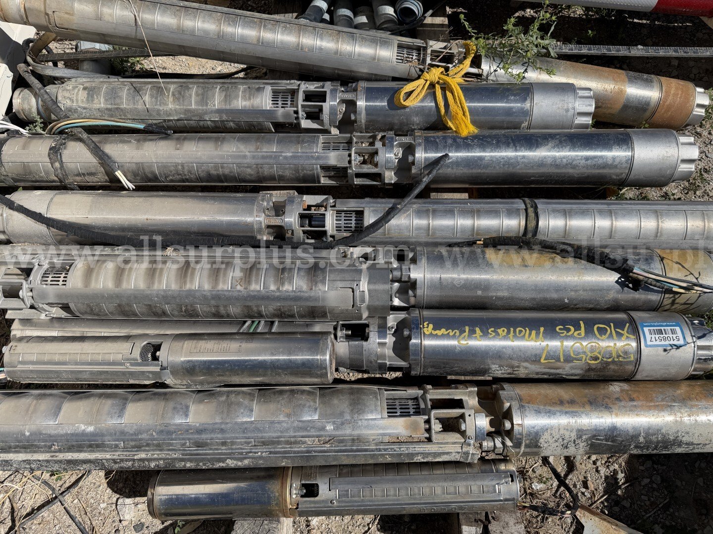 Electric Submersible Pumps and Motors, Valves, Lift Table, Copper Piping and Misc MRO, 1 Lot   Government Surplus Auction - Photo #4