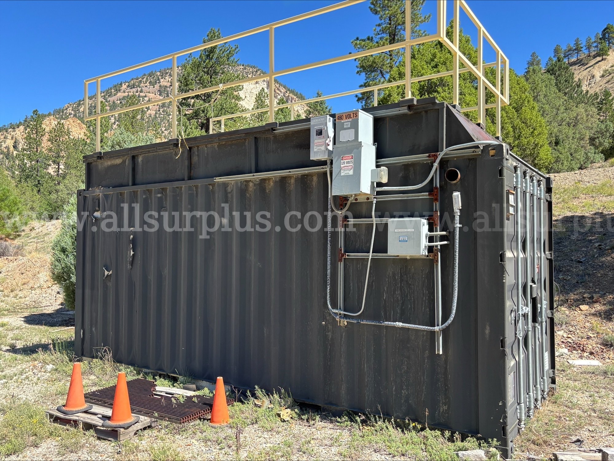 Ecologix Environmental Systems Zeo-Clear 20 containerized biological wastewater treatment system. Qty 1 Ecologix Environmental  Government Surplus Auction - Primary Photo