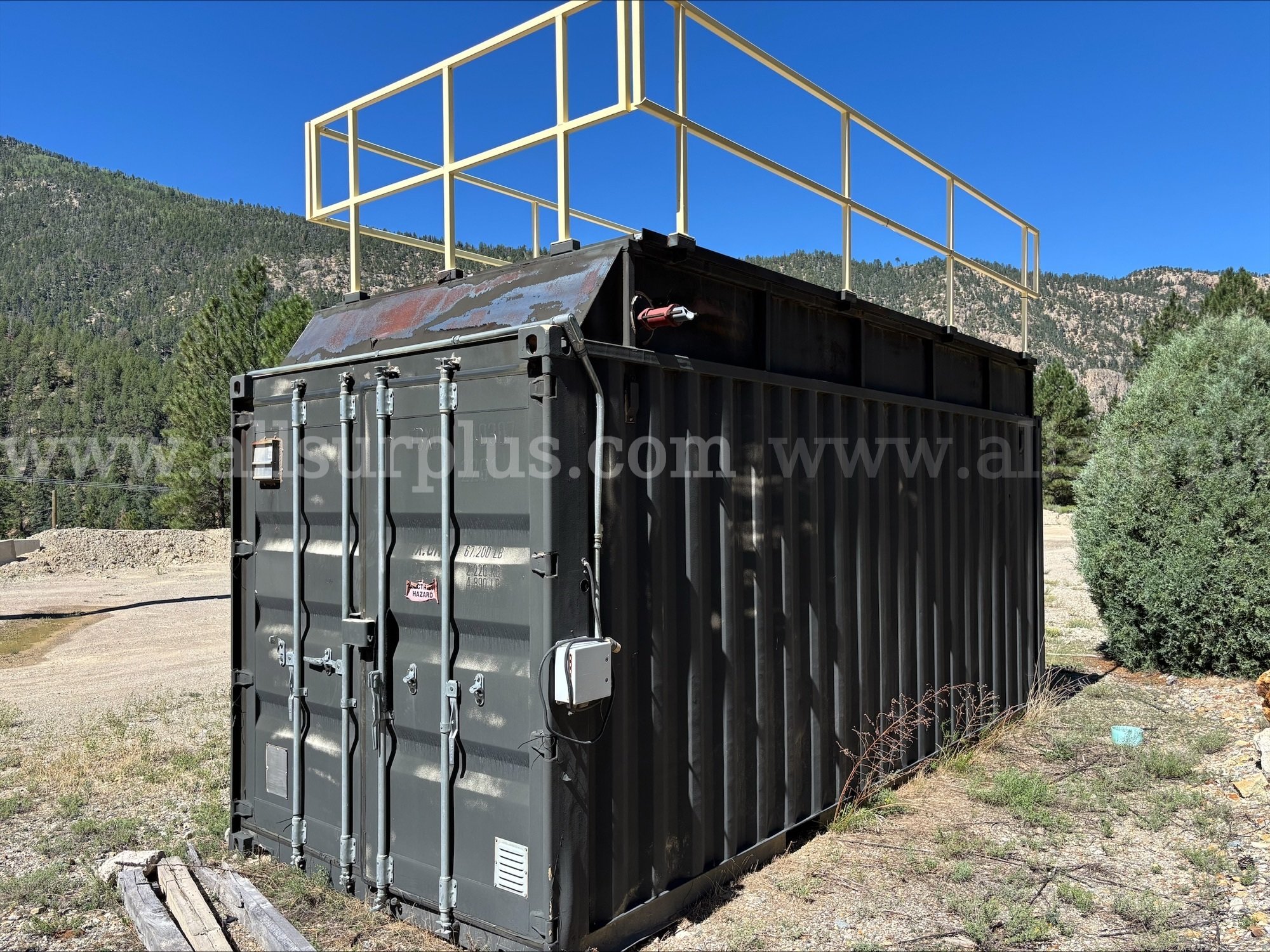 Ecologix Environmental Systems Zeo-Clear 20 containerized biological wastewater treatment system. Qty 1 Ecologix Environmental  Government Surplus Auction - Photo #2