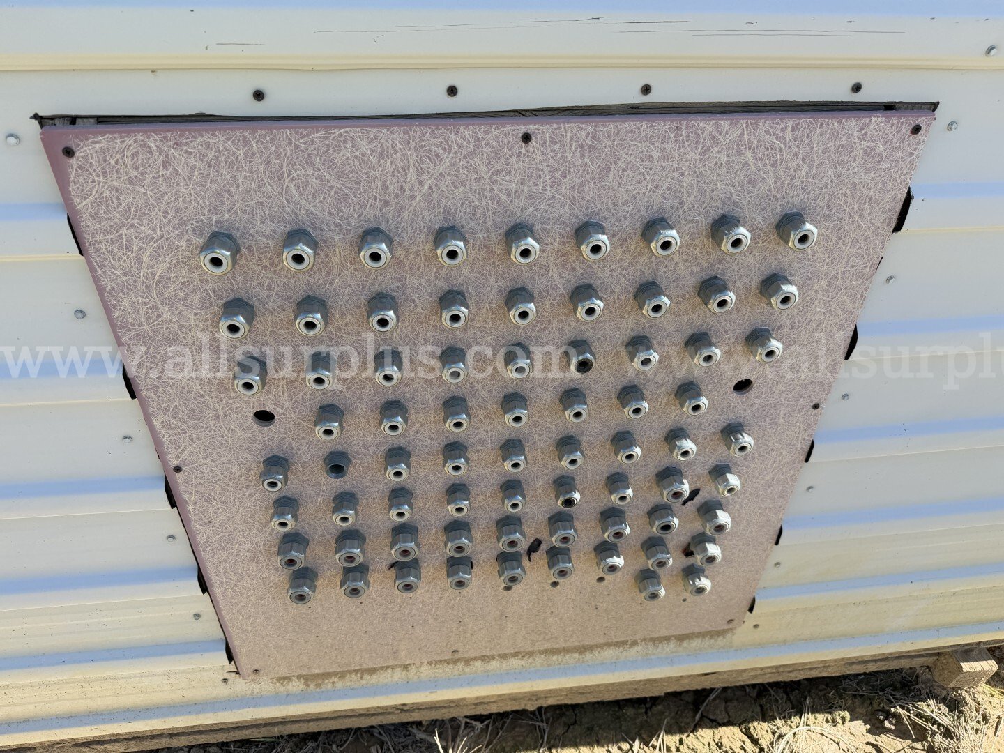 Skidded Portable Building with Flow Meters and Tubing, Qty 1, Skidded Portable Buildings, w/ Man Door , Qty 2, 1Lot   Government Surplus Auction - Photo #4