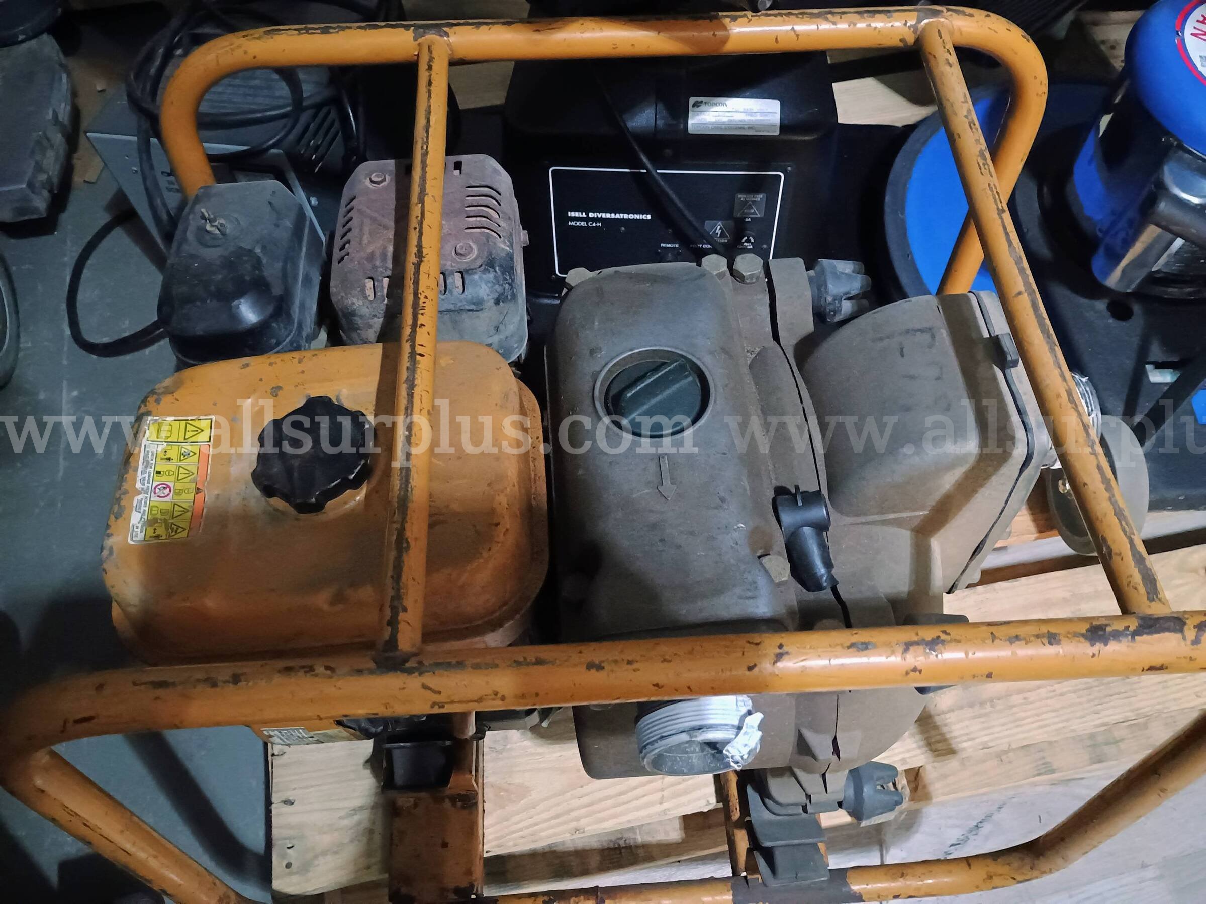 Subaru PKX201 Water Pump w/ EX17 Premium 6.0 HP Engine  Retired Working Condition Subaru PKX201 Water Pump PKX201 Government Surplus Auction - Photo #3