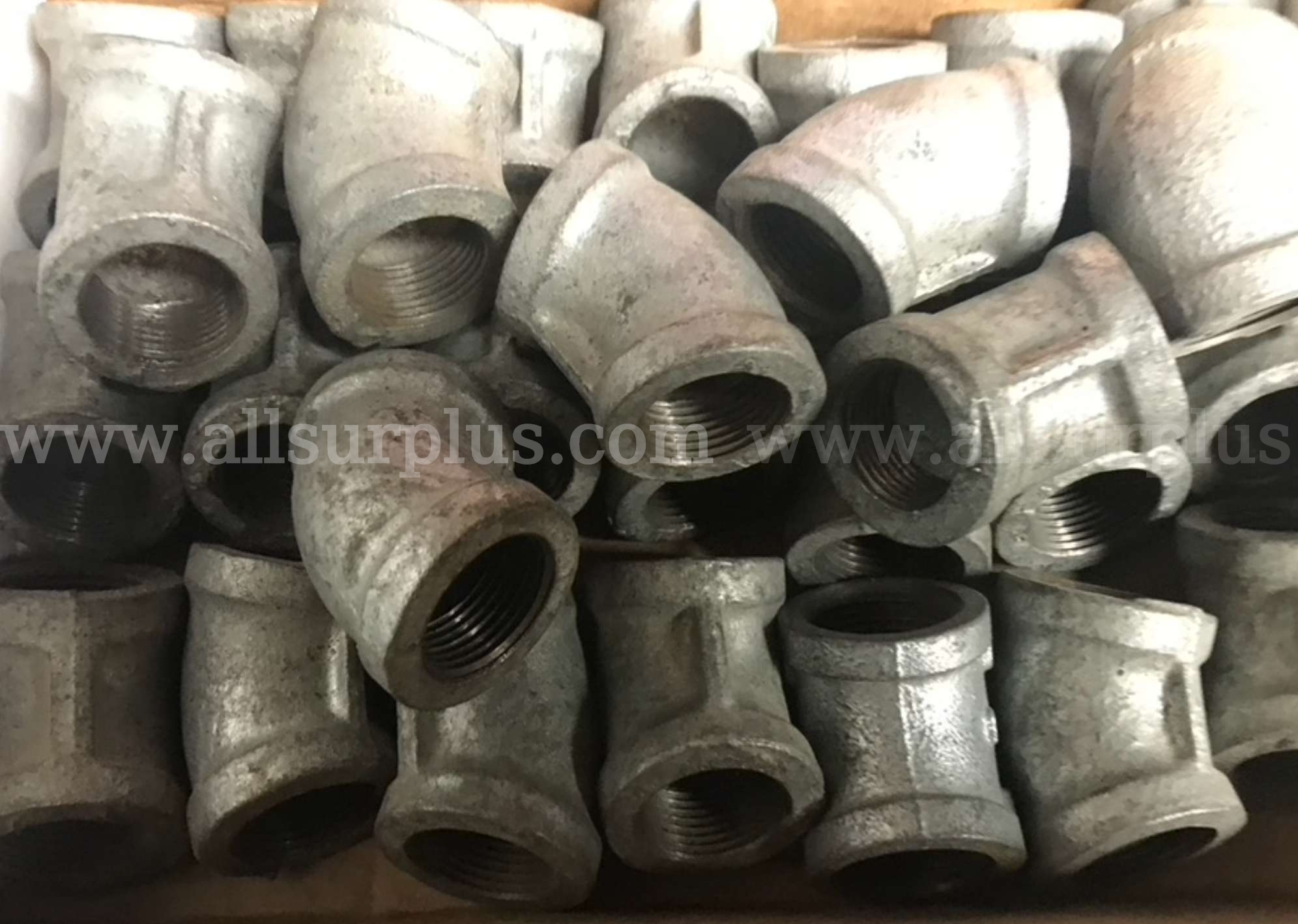 LOT 2 pallets of mixed HVAC duct fittings suitable for commercial & residential heating, ventilation, & AC installations MIX BRAND  Government Surplus Auction - Photo #3