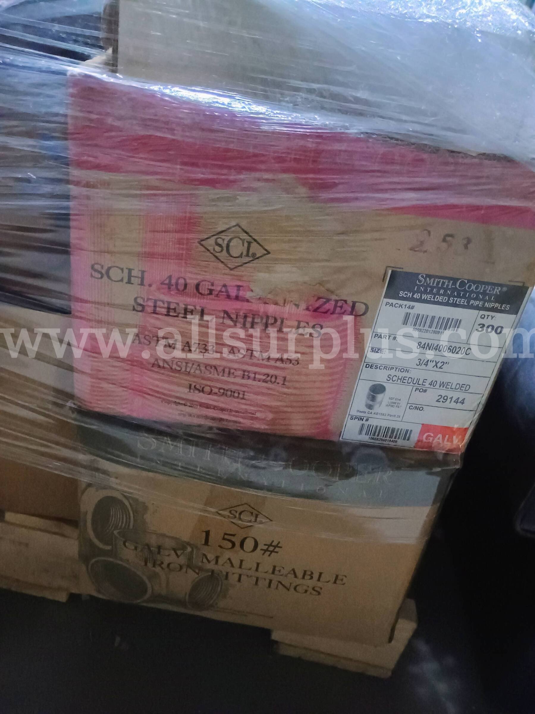 LOT 2 pallets of mixed HVAC duct fittings suitable for commercial & residential heating, ventilation, & AC installations MIX BRAND  Government Surplus Auction - Photo #6