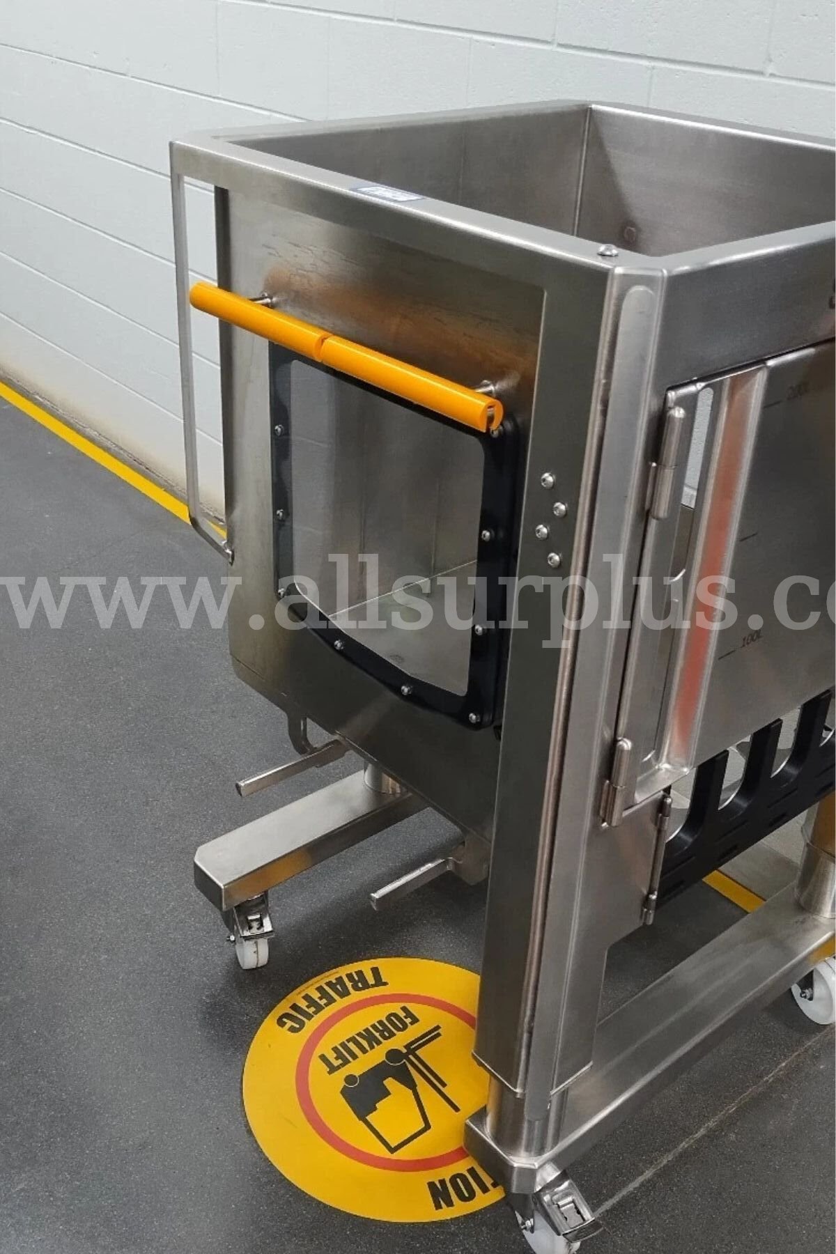 Lot of 3 Sartorius 200L Palletank Single-Use Mixing System Lot Sartorius Stedim Palletank Pro Mixer System 200L Government Surplus Auction - Photo #4