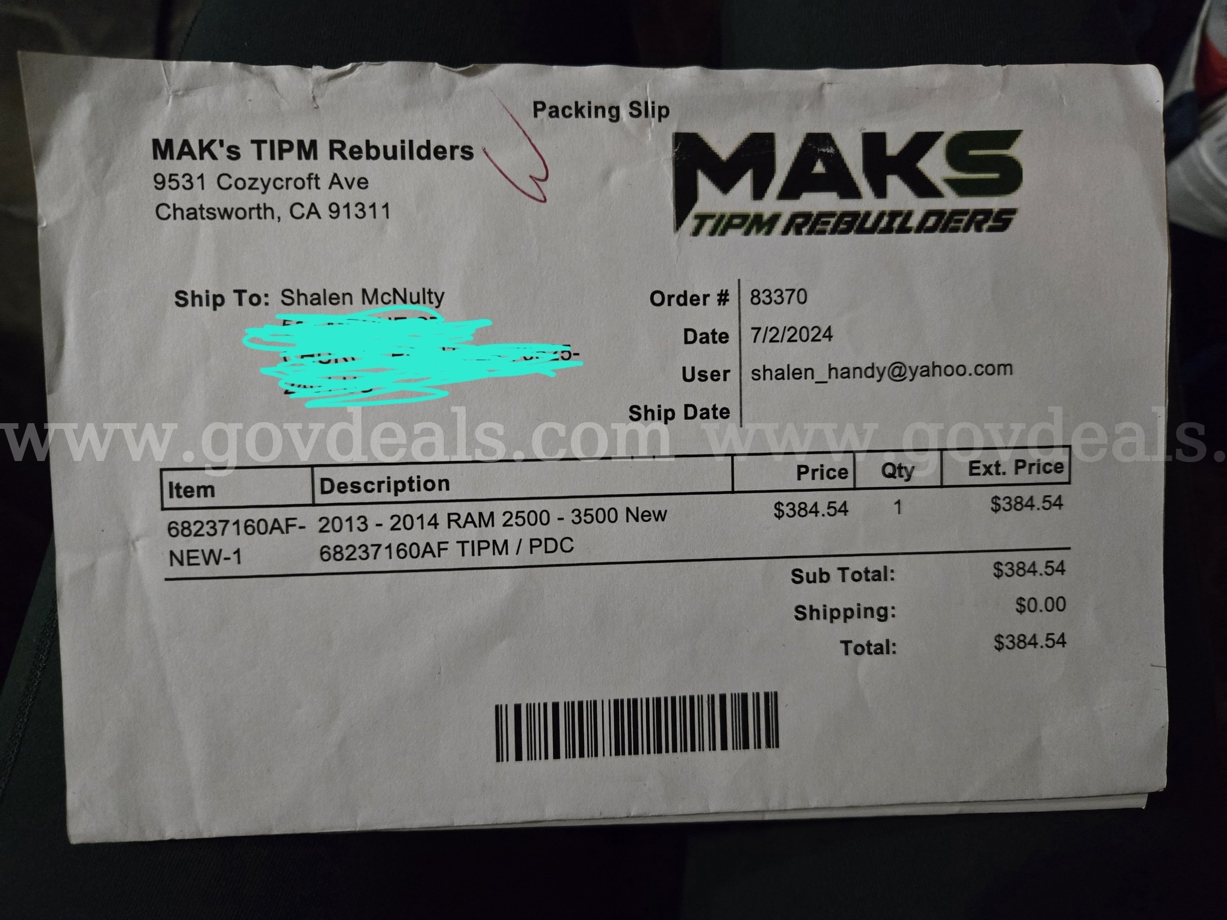 2013 RAM 3500 RAM RAM 3500 Government Surplus Auction - Photo #6
