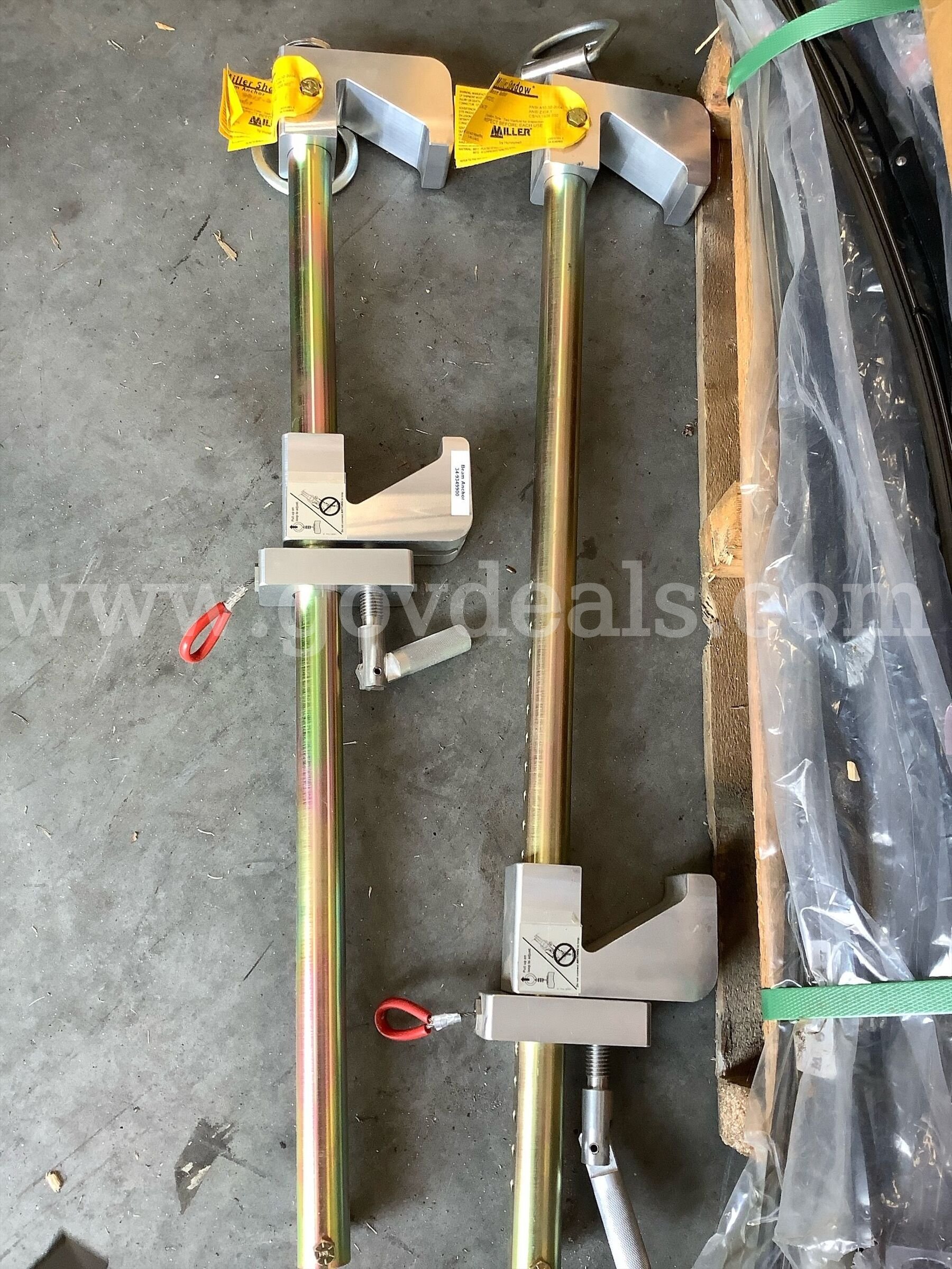 Miller Shadow Beam Anchor (Fall protection) Model 8815-24