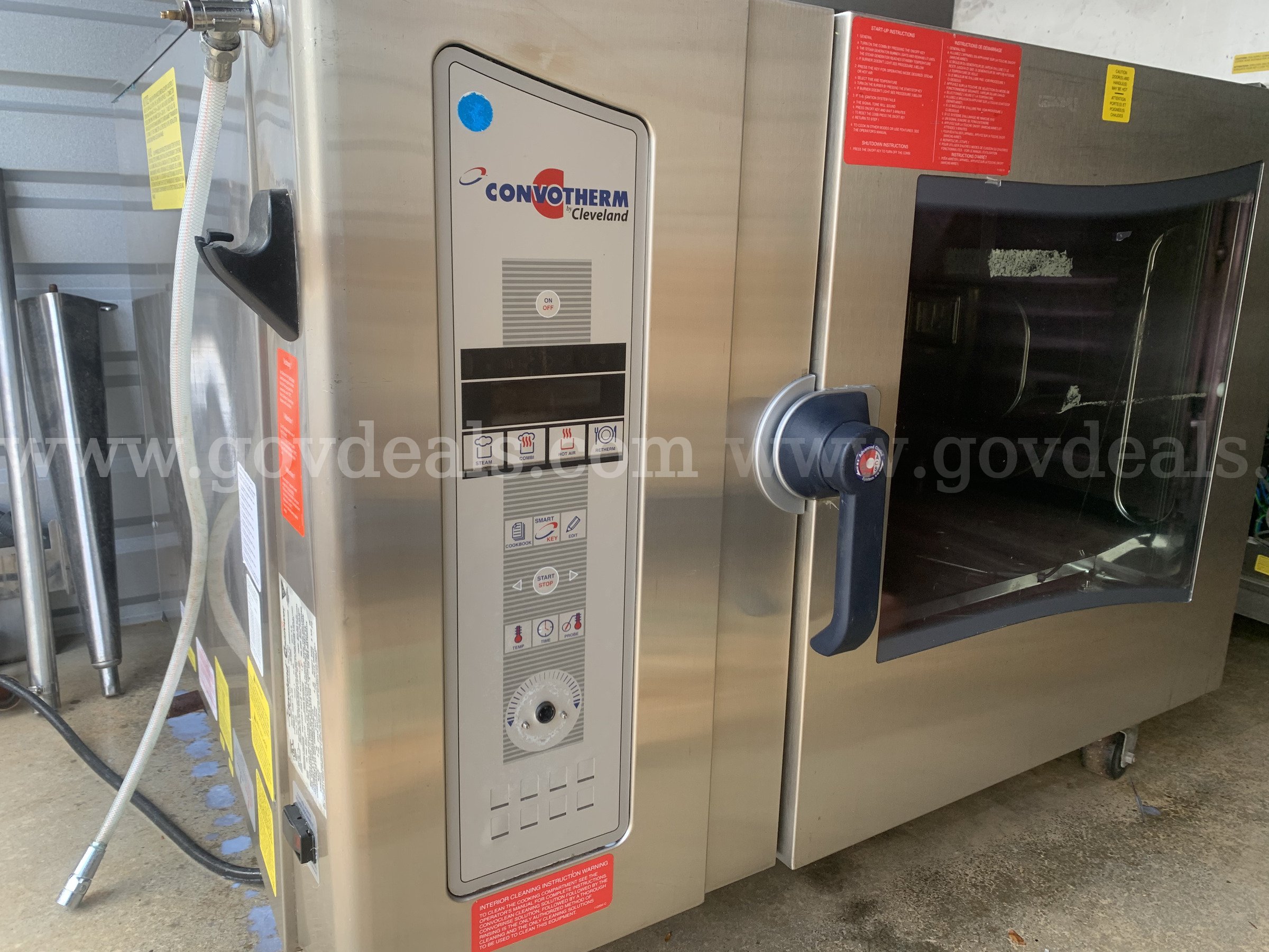 Convotherm combi oven - GAS   Government Surplus Auction - Photo #3