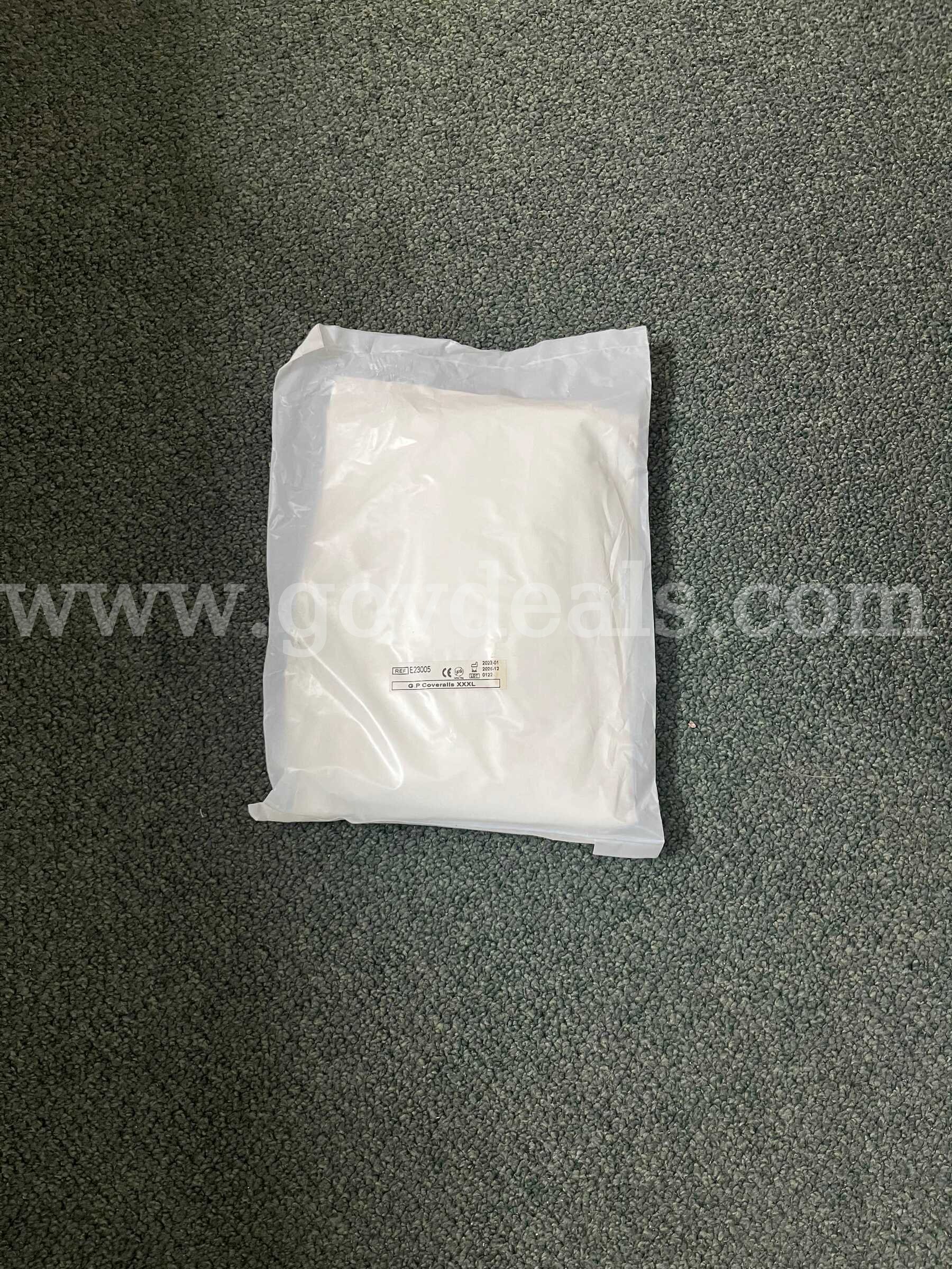 Bulk Lot of Disposable Protective Coveralls Enayah E23003 Government Surplus Auction - Photo #3