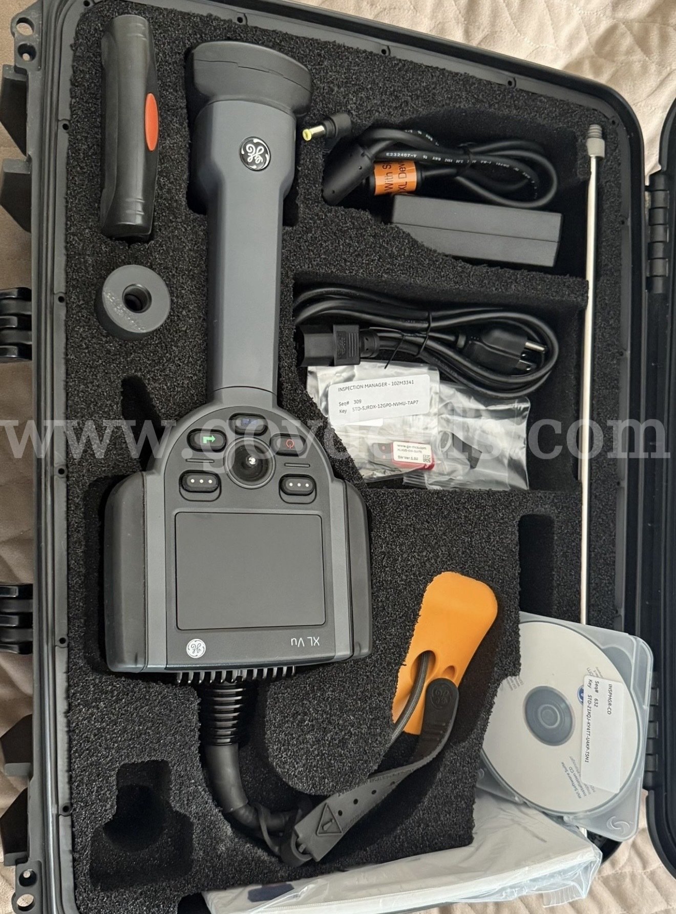 GE XL Vu VideoProbe Inspection System XLVUD6130-T2