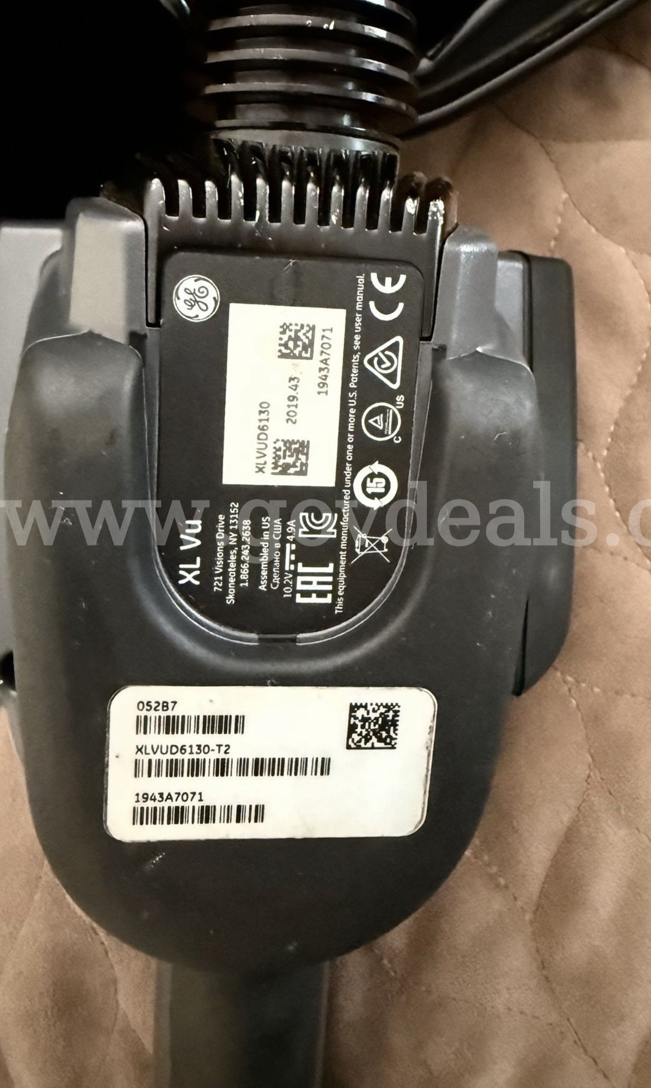GE XL Vu VideoProbe Inspection System XLVUD6130-T2 GE XLVUD6130-T2 Government Surplus Auction - Photo #2