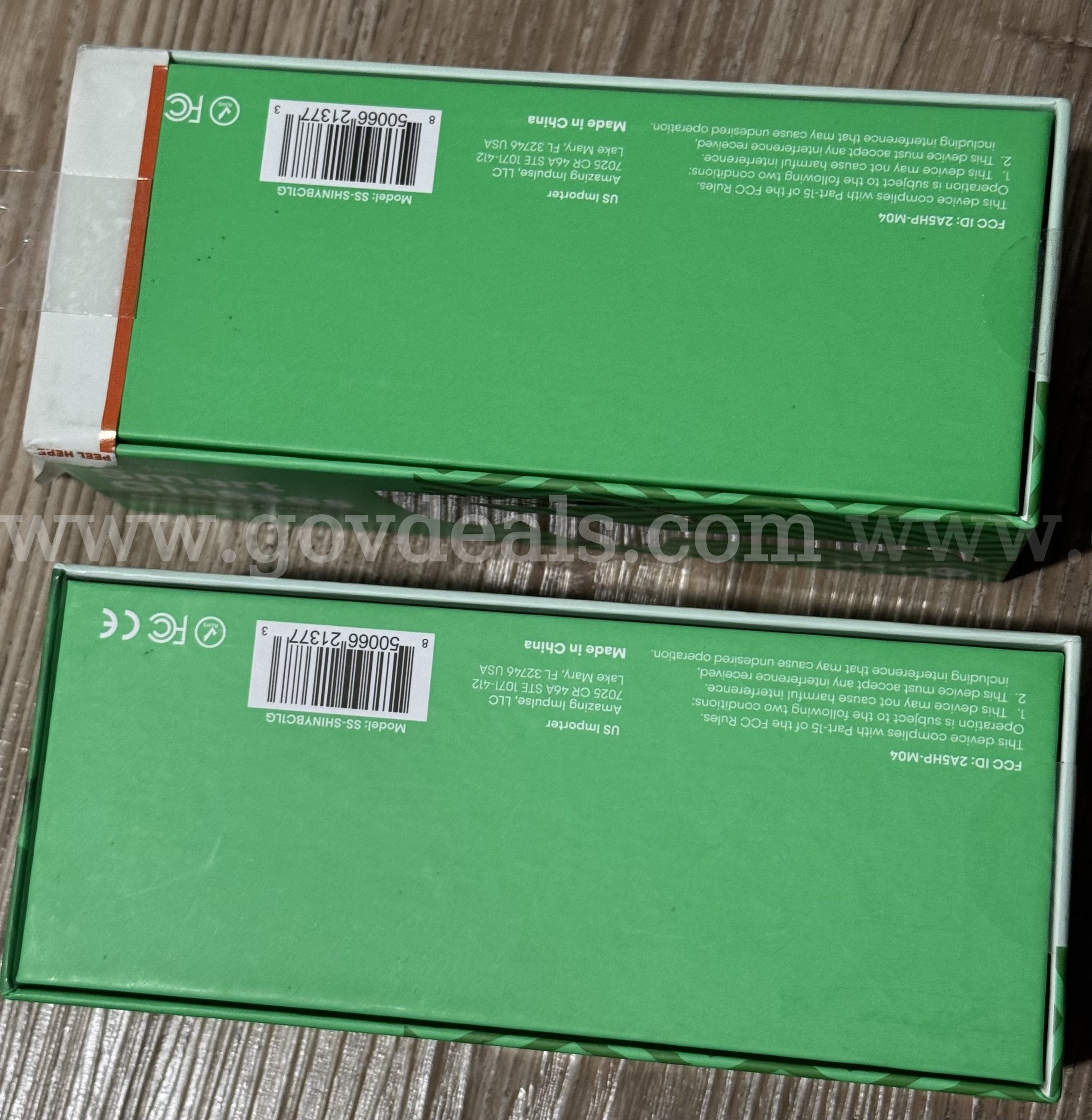 Brand New Wireless Smart Glasses  SS-SHINYBC1LG Government Surplus Auction - Photo #4