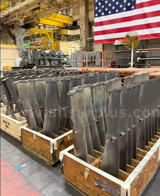 Steam Turbine Blades, General Electric, L-0, 34.5in, Qty 94   Government Surplus Auction - Photo #2