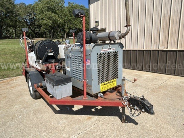 Sparton Commercial Trailer-Mounted Sewer Jetter Sparton 798 Government Surplus Auction - Photo #4