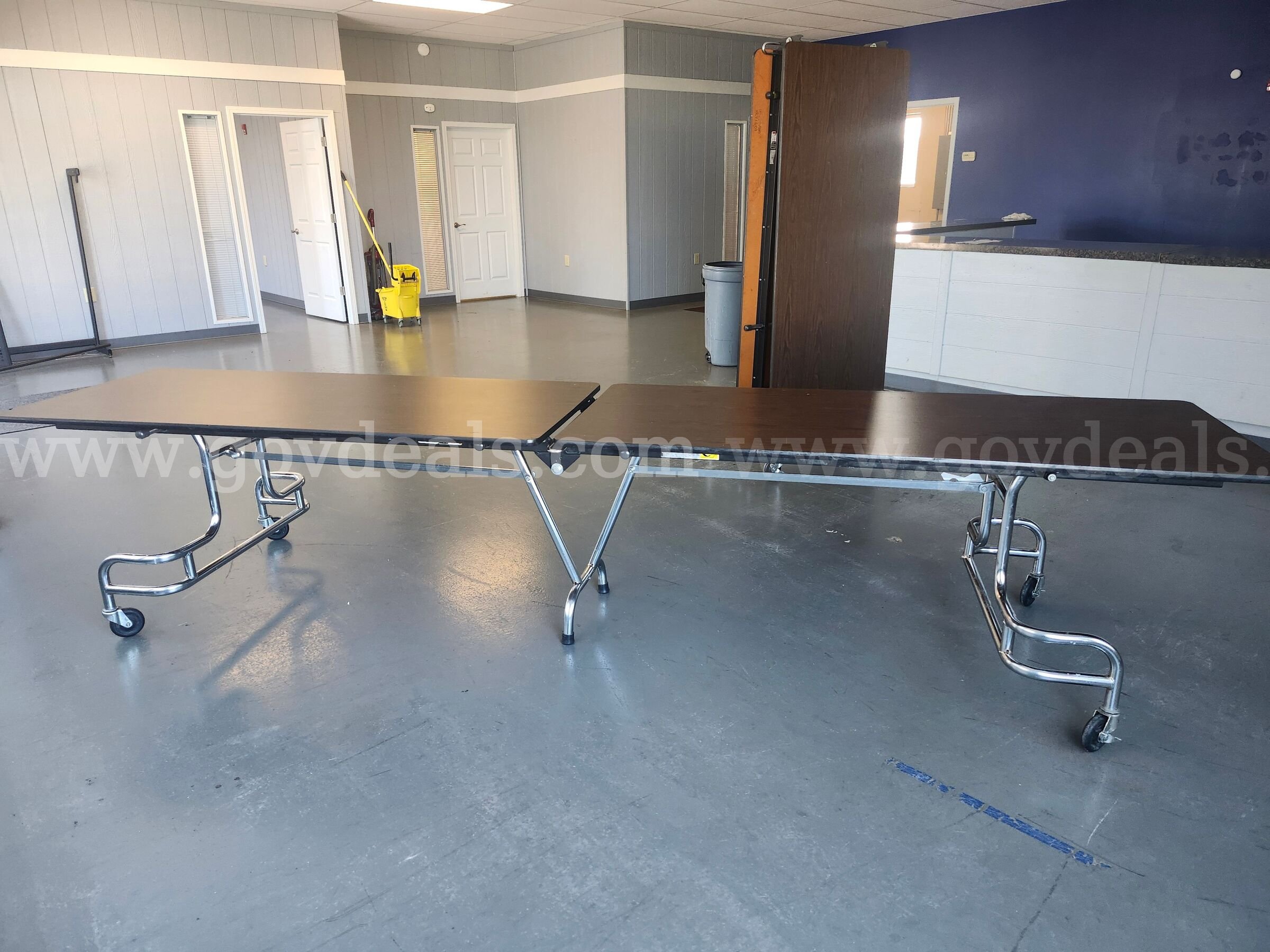 Two Folding Cafeteria Tables   Government Surplus Auction - Primary Photo