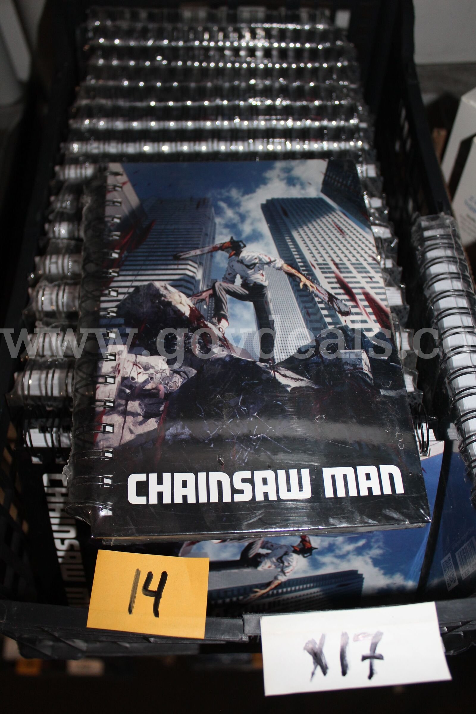 Brand new Crunchyroll Chainsaw Man Journal 150-Pages Crunchyroll 150 Government Surplus Auction - Primary Photo