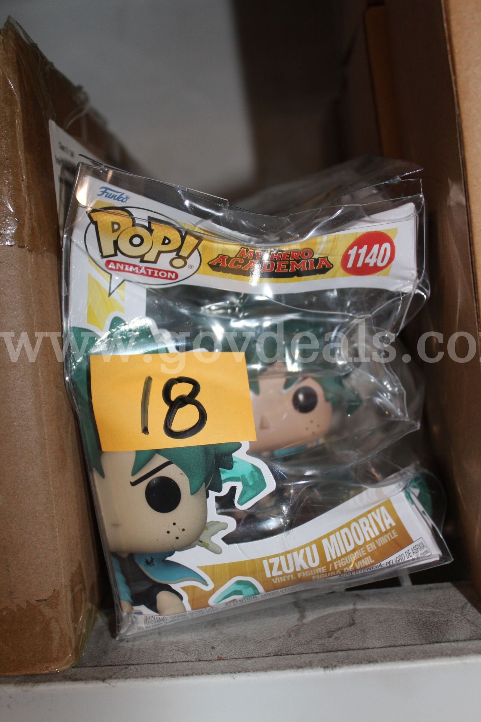 Funko Pop! Animation My Hero Academia #1140 Izuku Mmidoriya Vinyl Figure