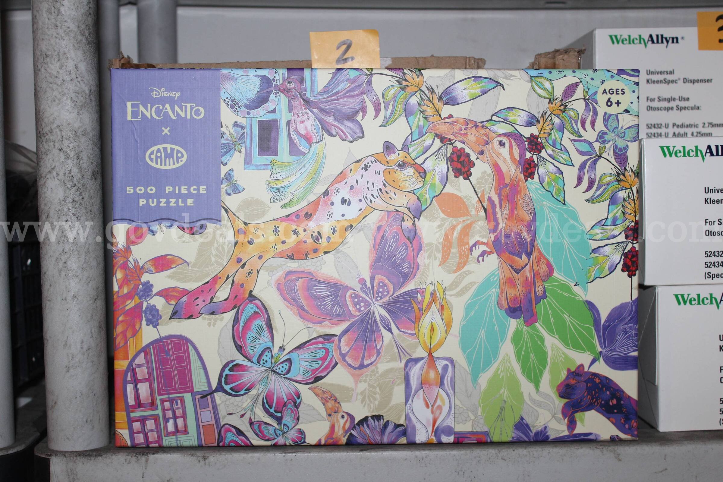 Brand New Camp X Disney's Encanto Collab 500-Piece Puzzle Camp 500 Government Surplus Auction - Primary Photo