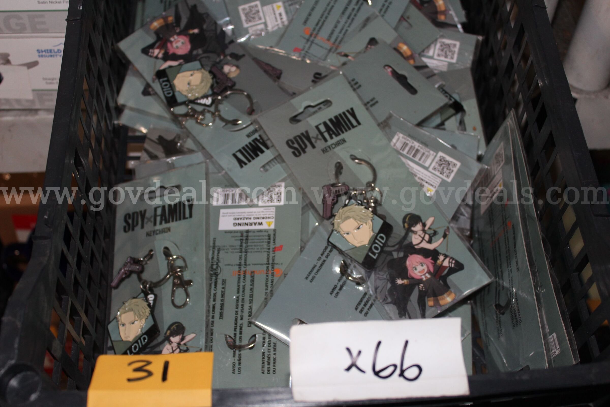 Brand new Spy X Family Loid Keychain By Crunchyroll