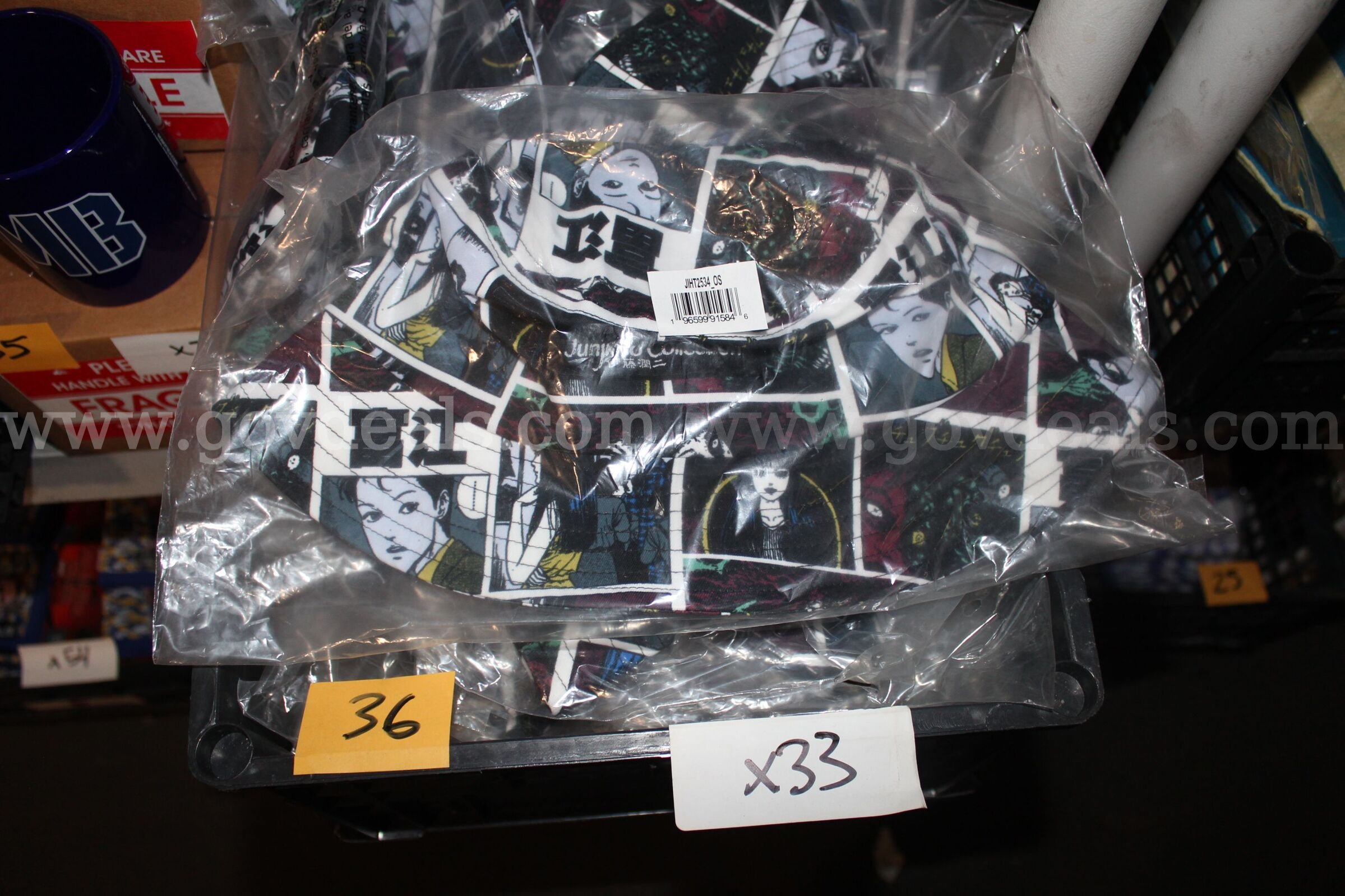Brand new Junji Ito Collection Graphic Bucket Hat