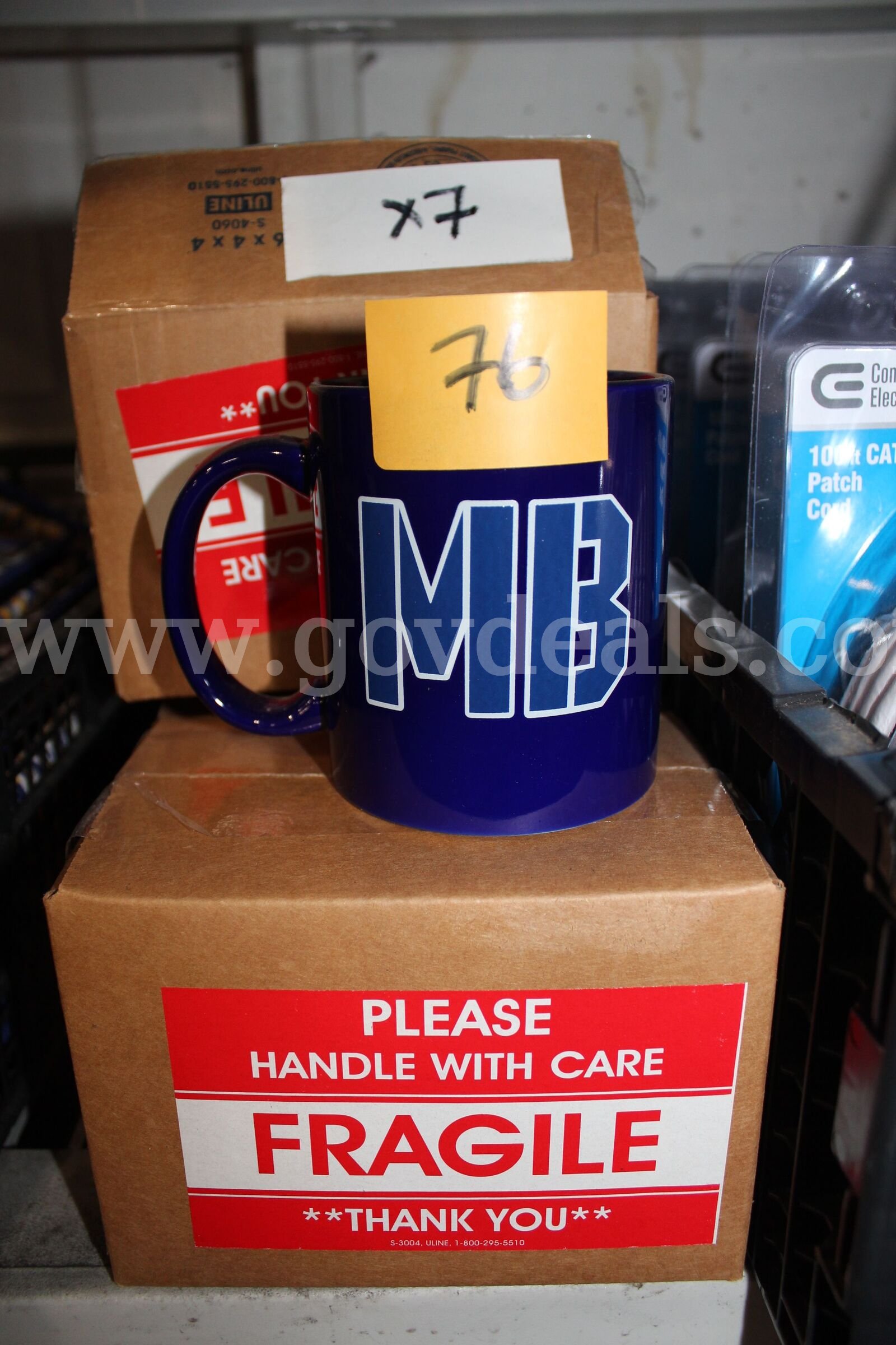 Robotech Mars Base Ceramic Mug, lot has 7 units.