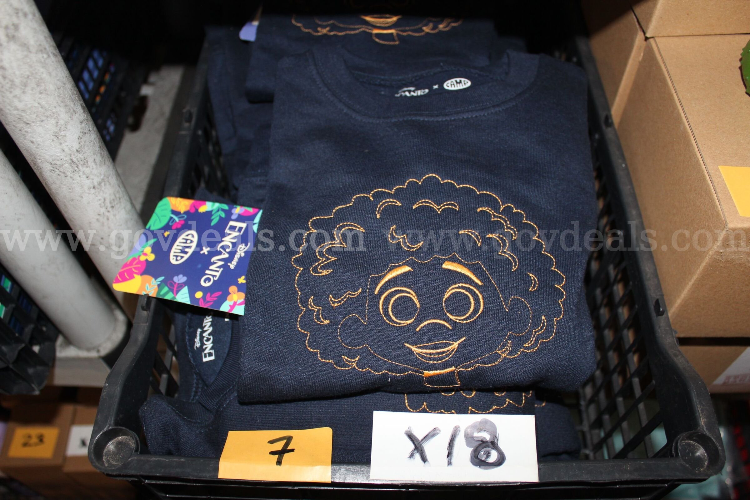 Brand New Camp X Disney'S Encanto Collab Antonio Kids Sweatshirt 4T Camp  Government Surplus Auction - Primary Photo