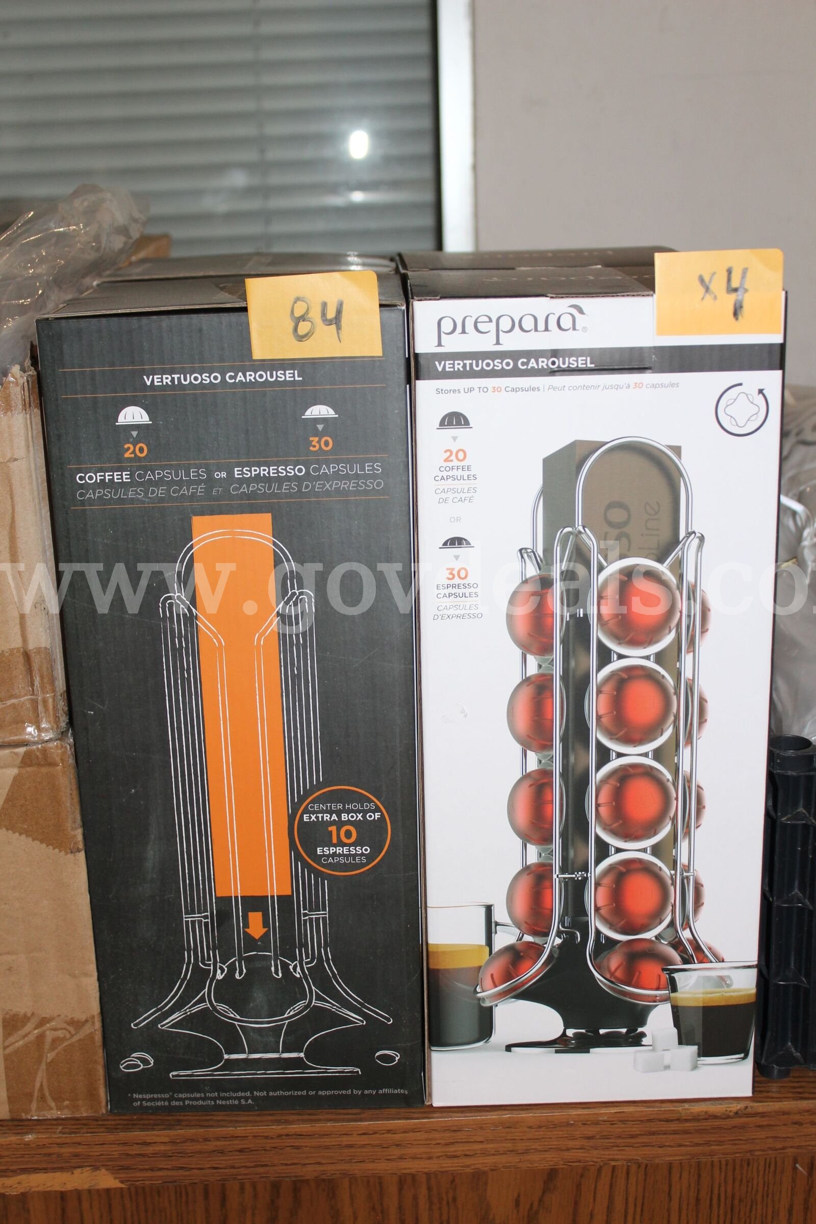 Brand New Prepara Vertuoso Carousel For 30-Coffee Capsules
