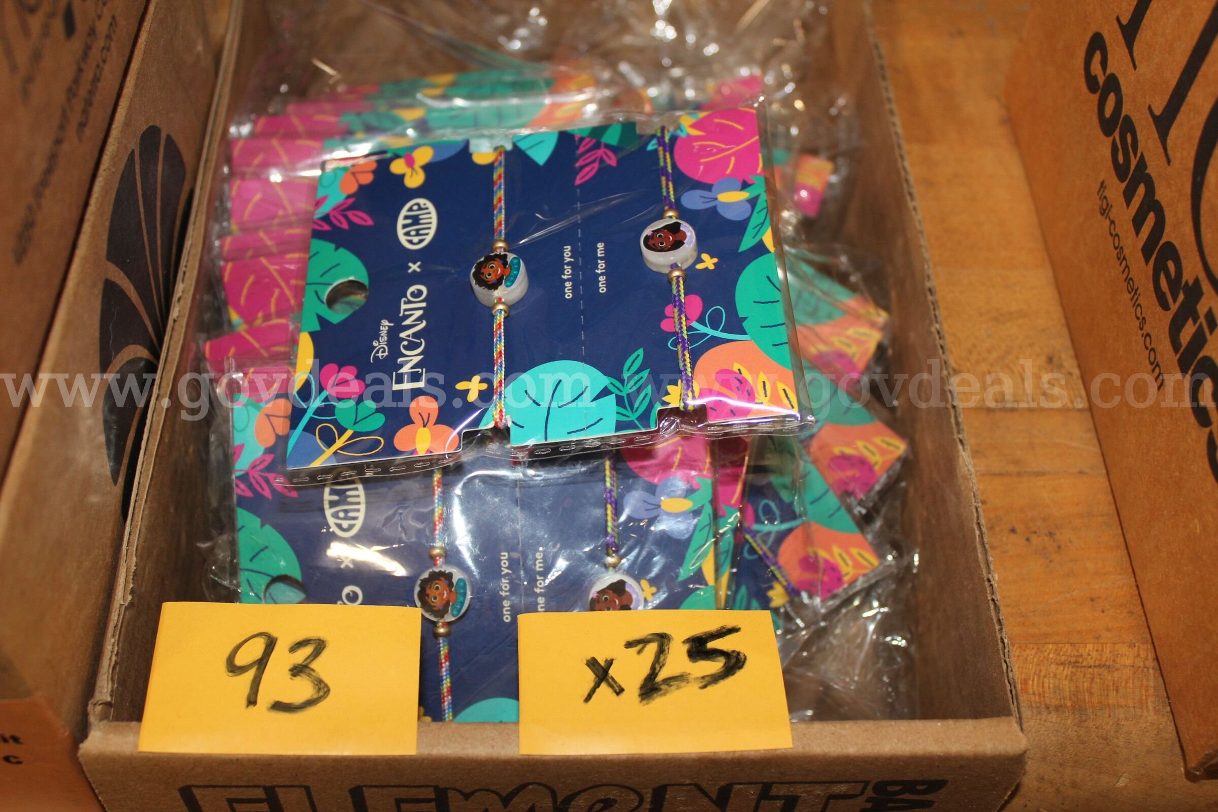 Brand New Camp X Disney's Encanto Collab Kids Friendship Bracelet Set Of 2, lot contains 25 units.