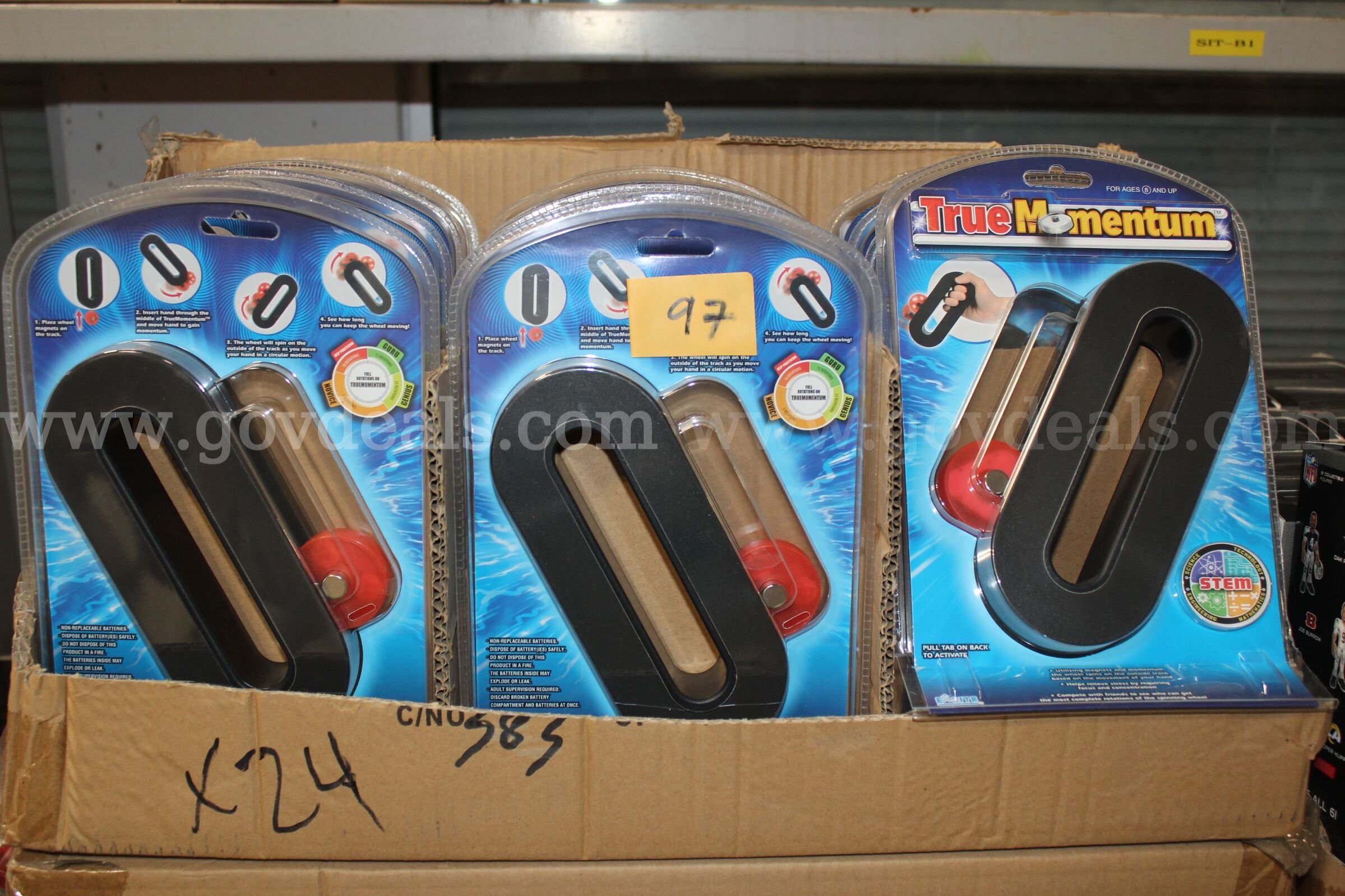 Brand new Excite True Momentum Stem Activity Stress Reliever #7971, lot contains 24 units.