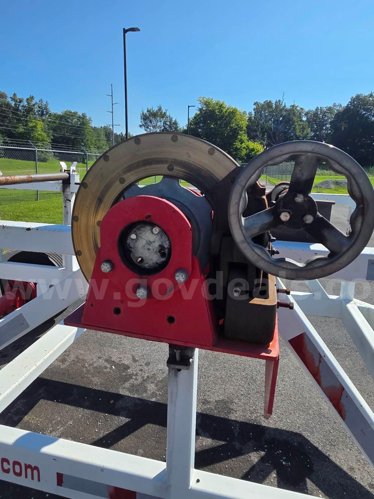 2007 BRINDLE 4 REEL WIRE TRAILER Unknown 4RT21BS Government Surplus Auction - Photo #4