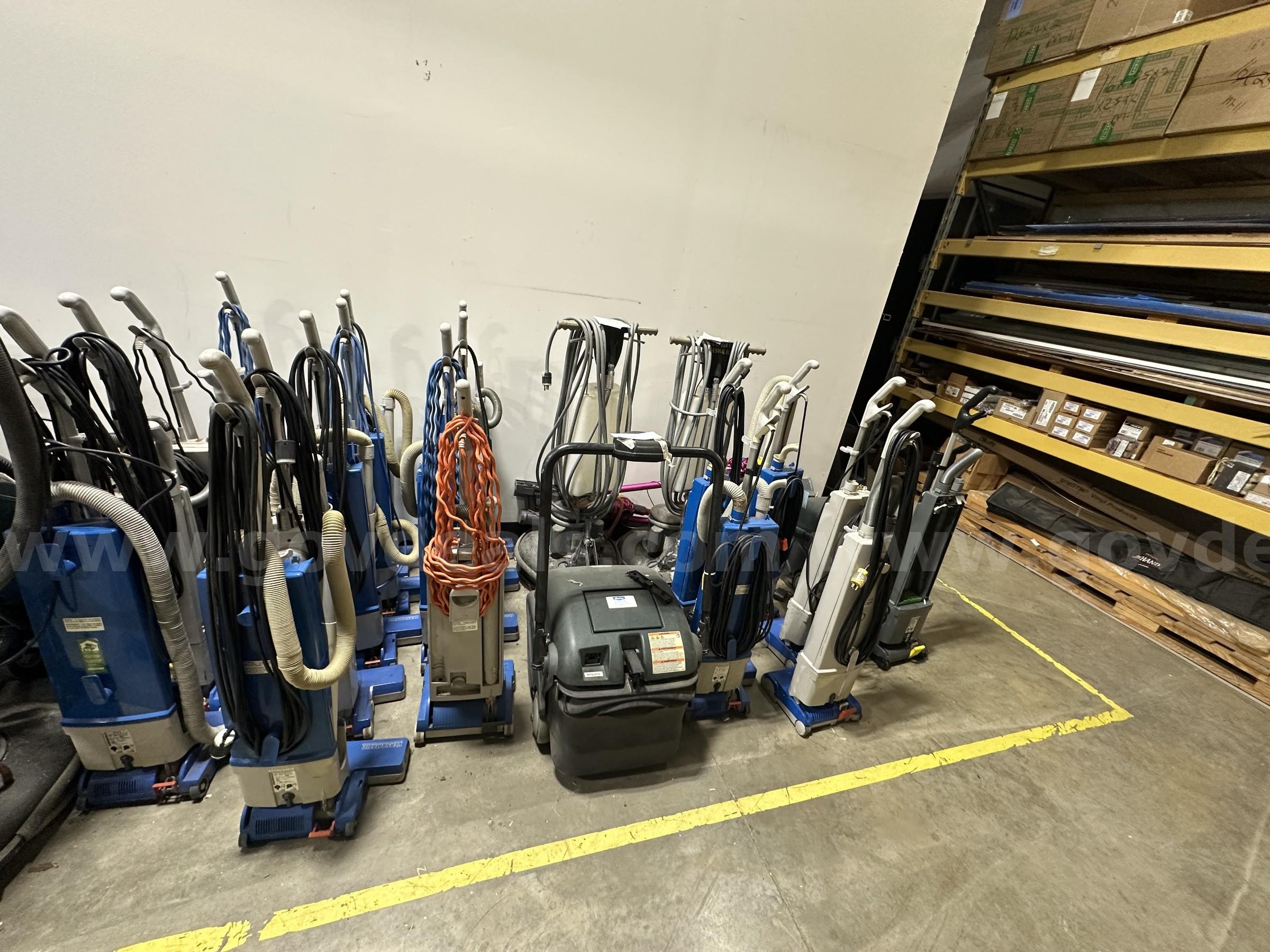 Lot of Commercial Vacuums – For Parts/Non-Working   Government Surplus Auction - Primary Photo