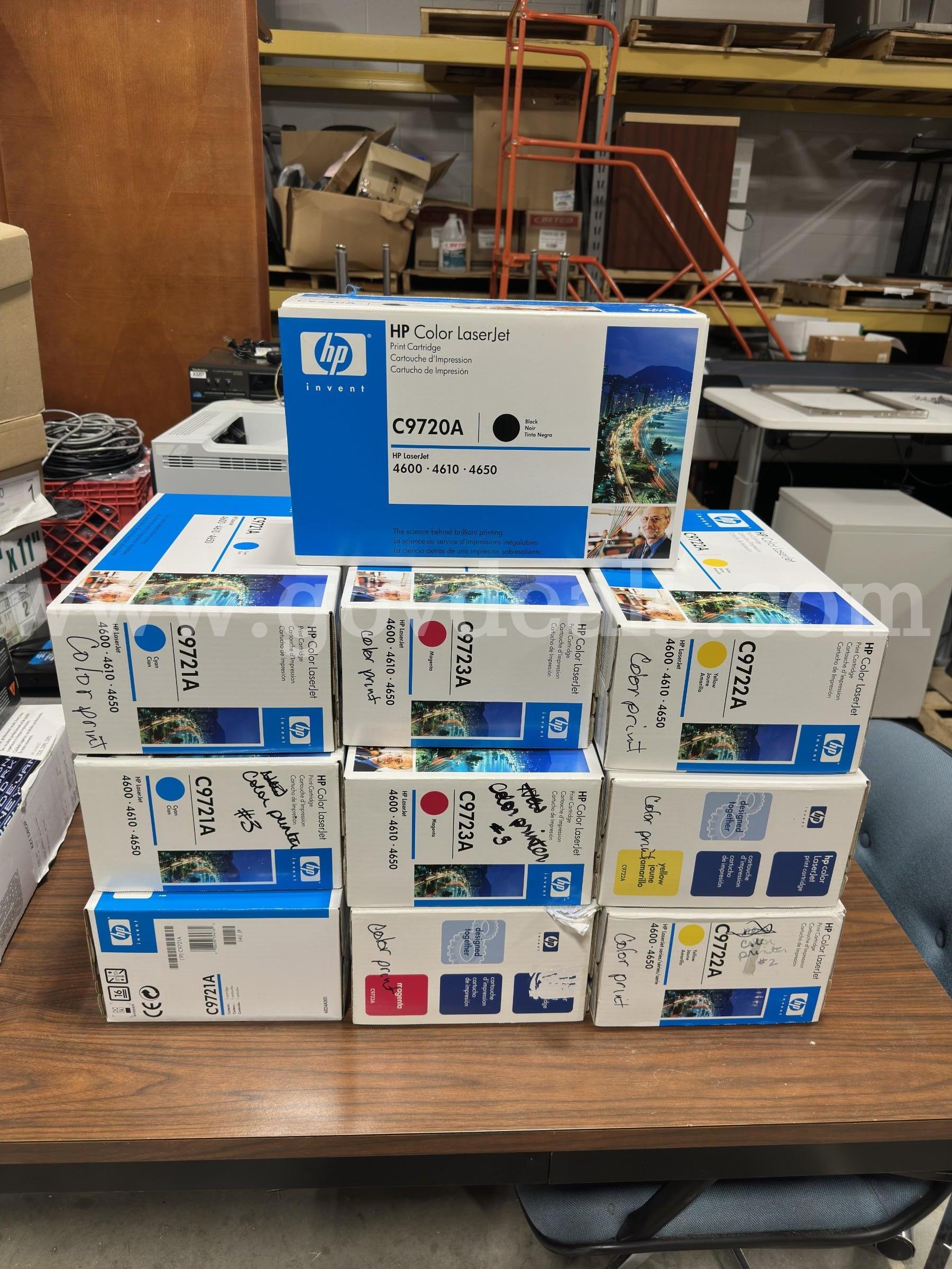 Assortment of Ink   Government Surplus Auction - Primary Photo