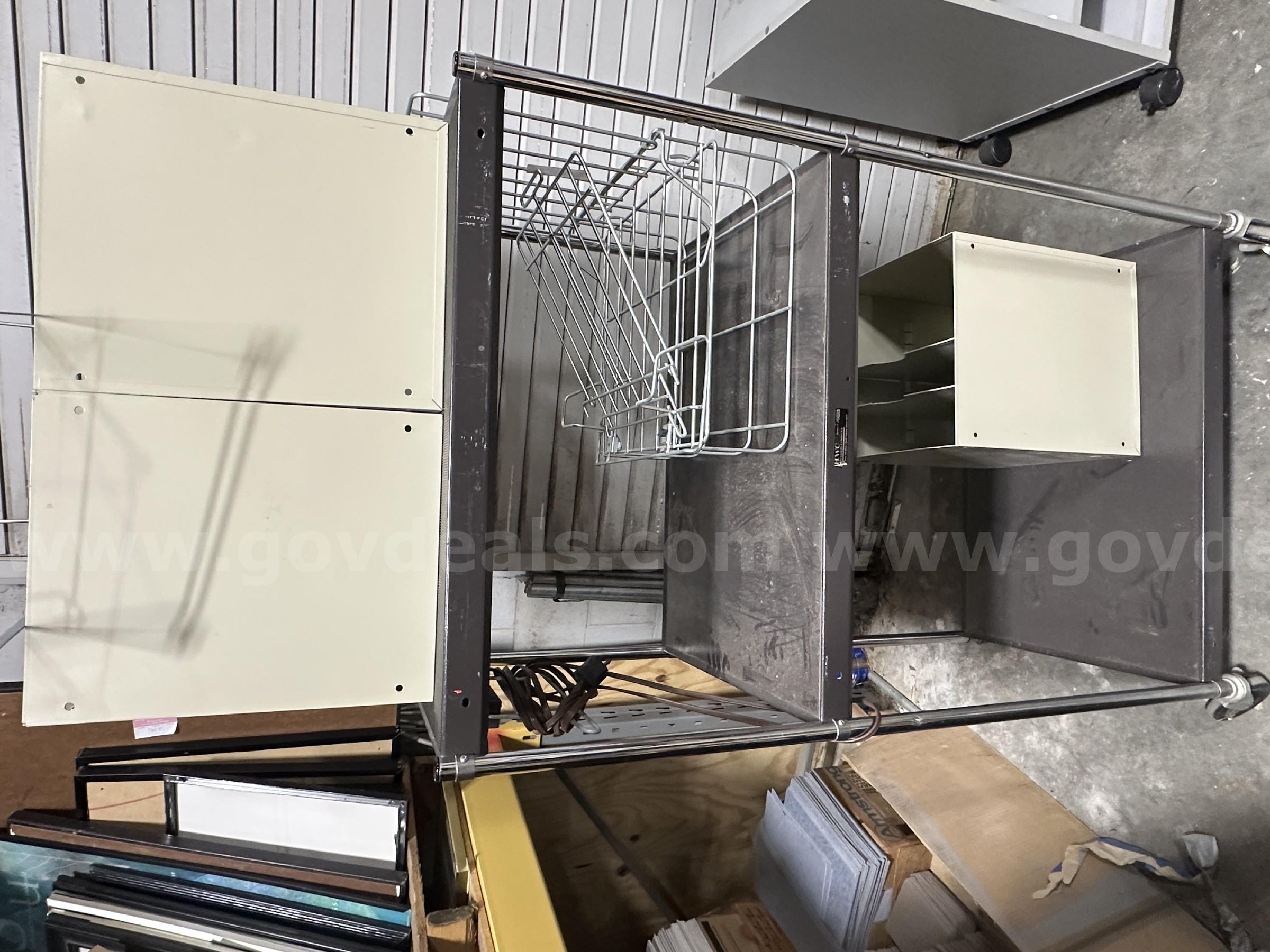 Assortment of Metal Furniture   Government Surplus Auction - Photo #4