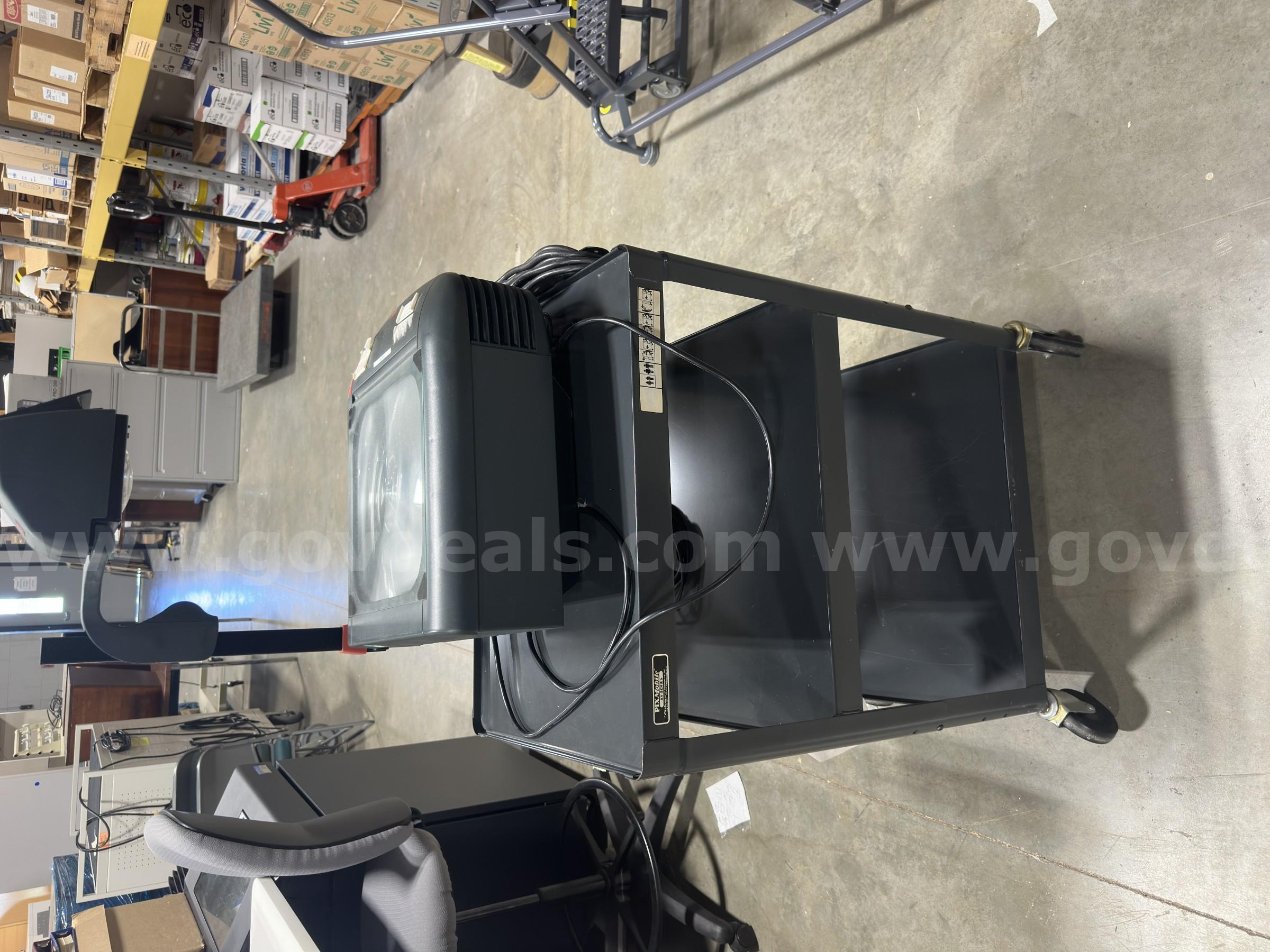 Lot of Assorted AV Equipment – TVs, Projectors, Mobile Carts   Government Surplus Auction - Photo #3