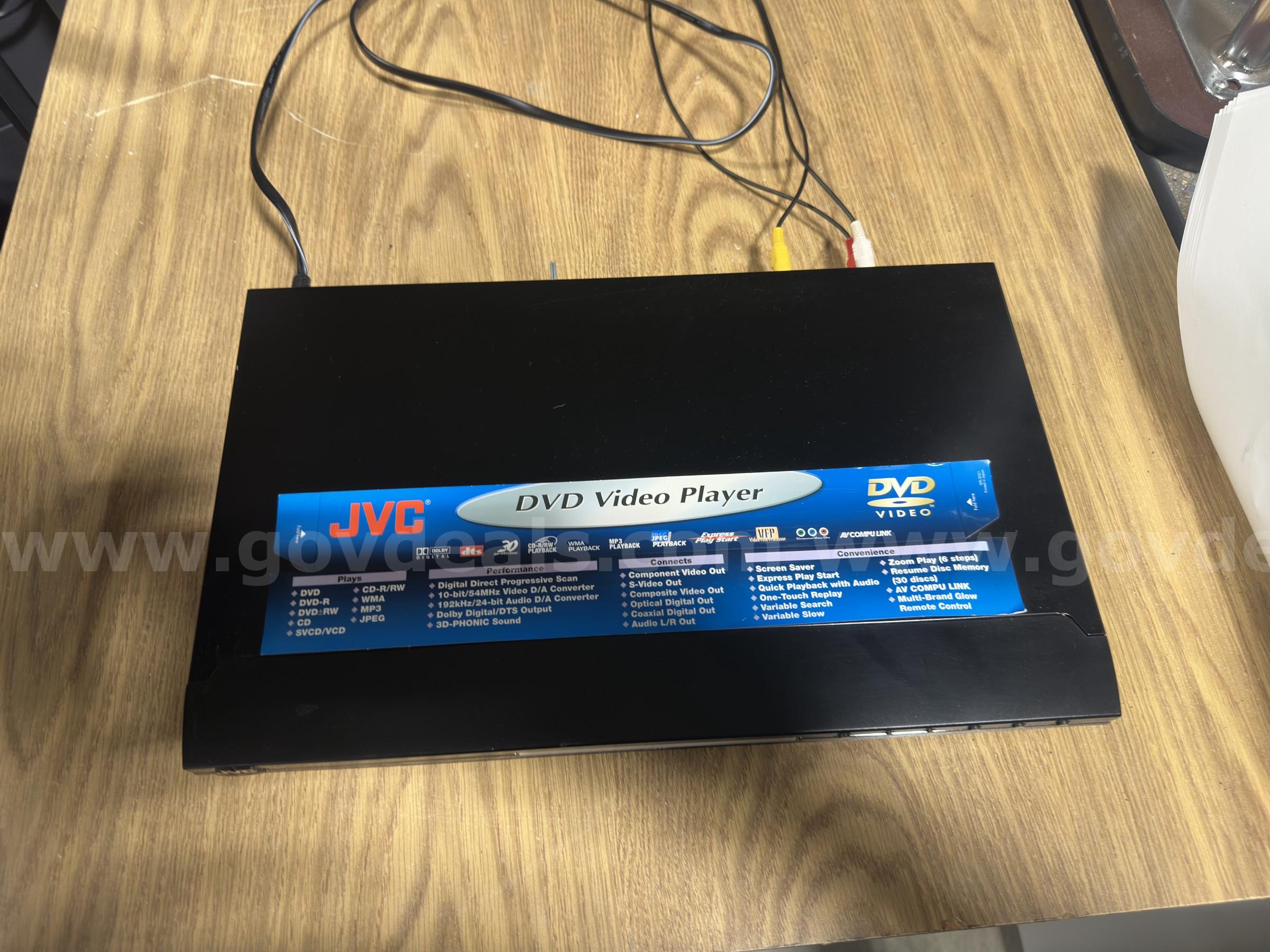 JVC DVD Video Player (Model XV-N60)   Government Surplus Auction - Primary Photo