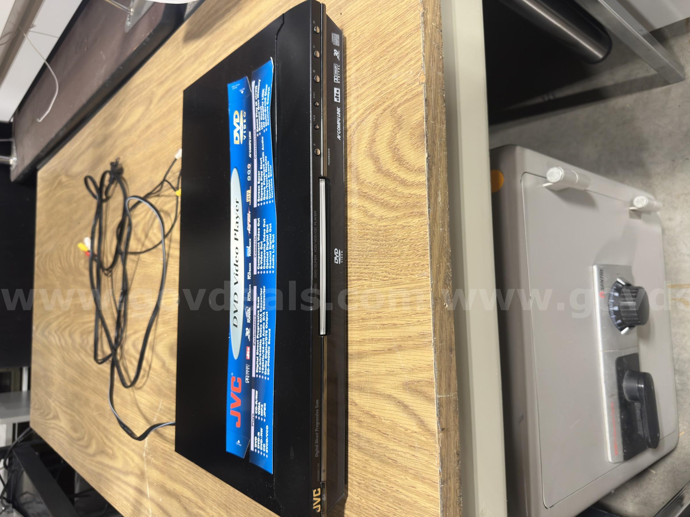 JVC DVD Video Player (Model XV-N60)   Government Surplus Auction - Photo #2