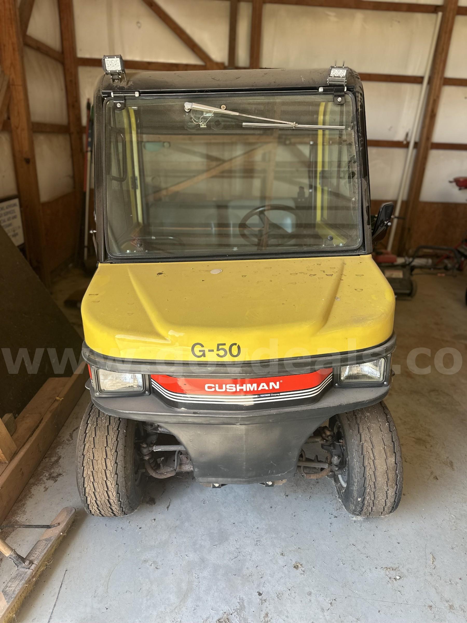 Lot of 2 – Utility Vehicles (Cushman Haulster & John Deere Gator) – Non-Working John Deere  Government Surplus Auction - Photo #2