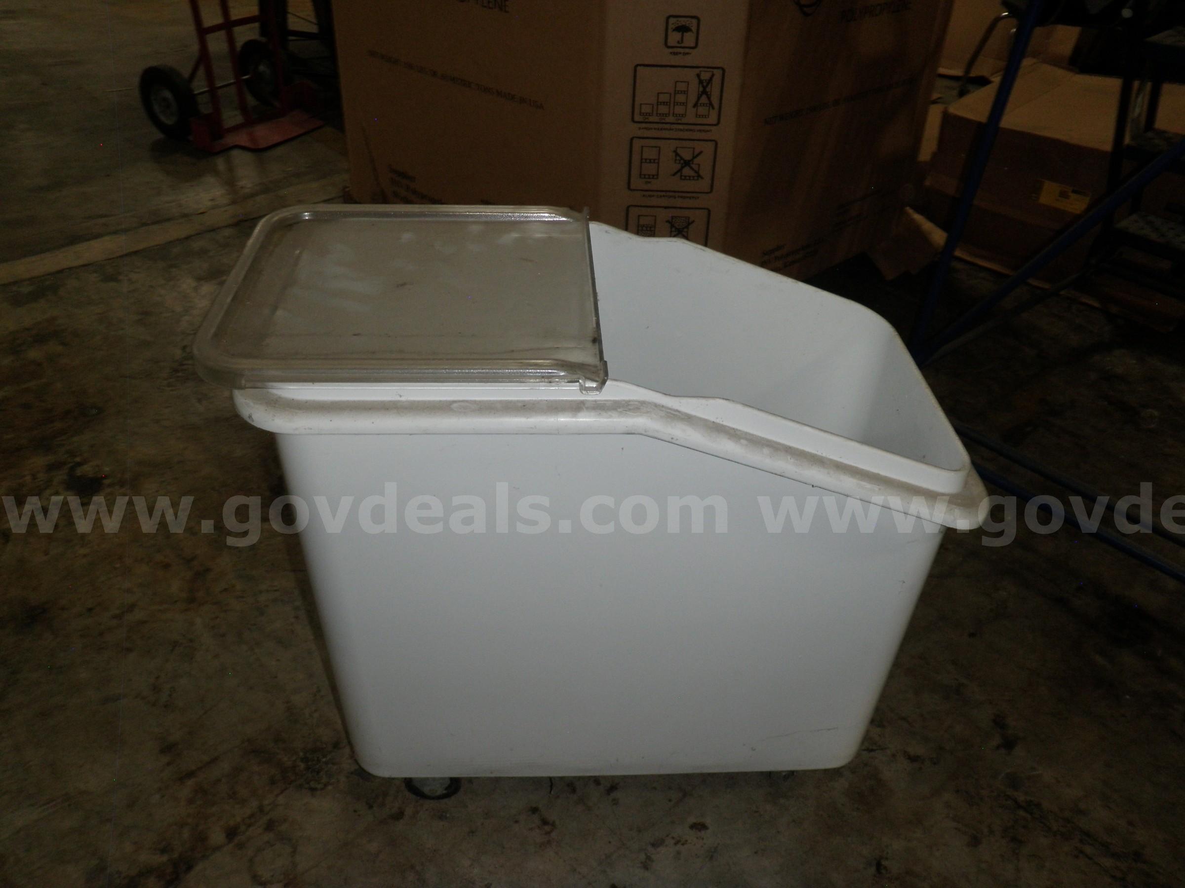Storage bins   Government Surplus Auction - Primary Photo