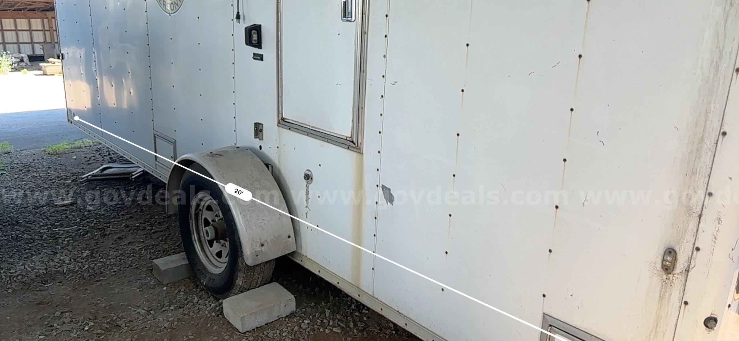 2008 Wells Cargo WC 20 Restroom Trailer Wells Cargo WC 20 Restroom Trailer Government Surplus Auction - Photo #5