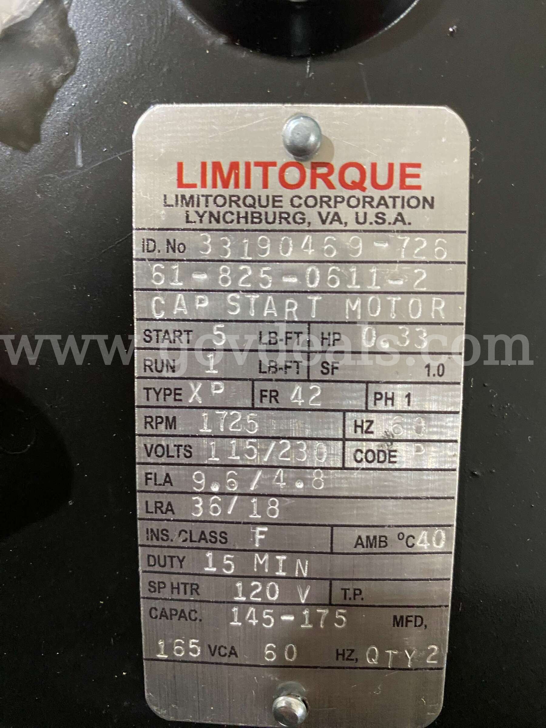Limitorque Actuator Limitorque  Government Surplus Auction - Photo #4