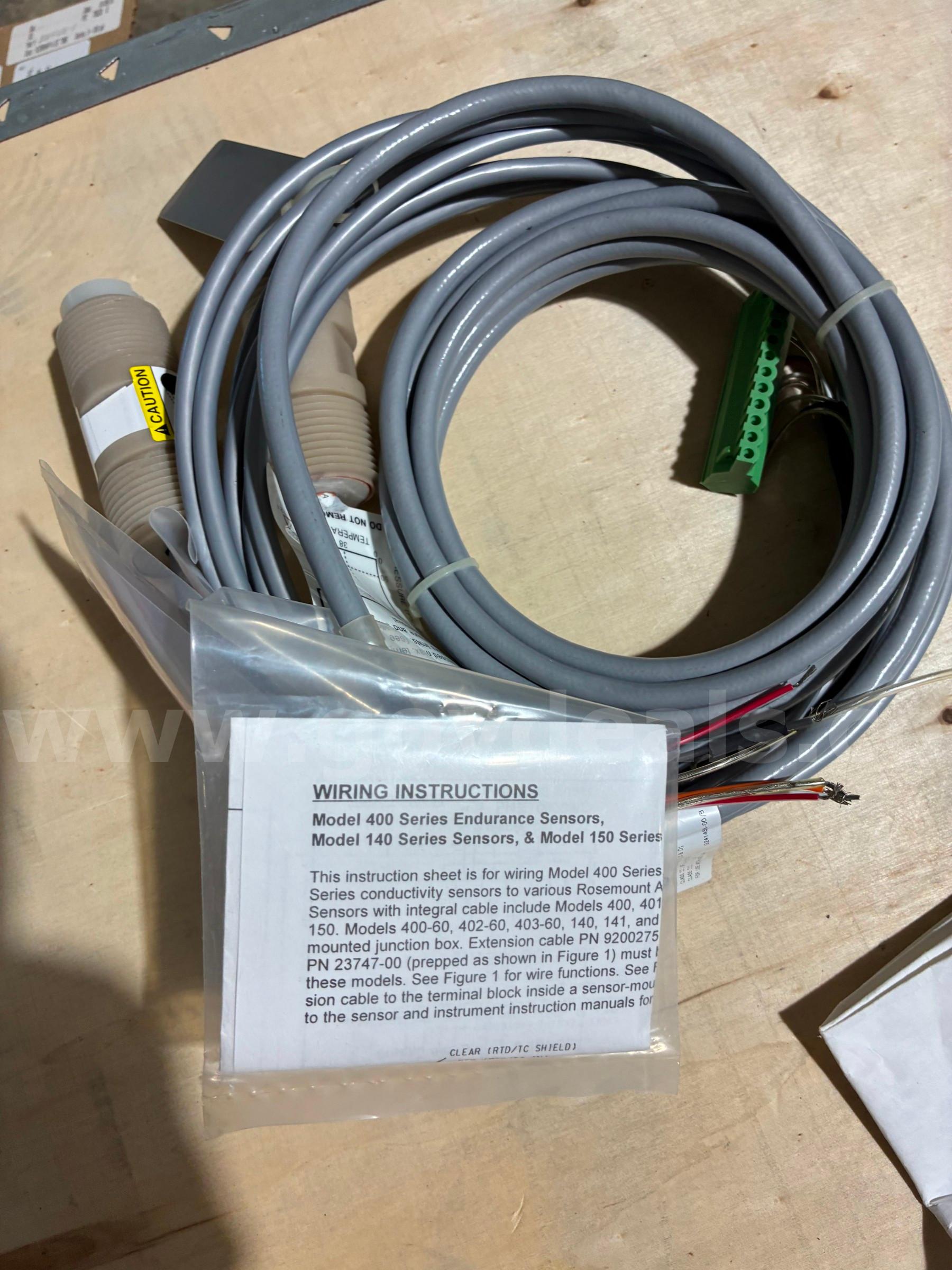 Rosemount Conductivity Probe Rosemount 150-09-54 Government Surplus Auction - Photo #2