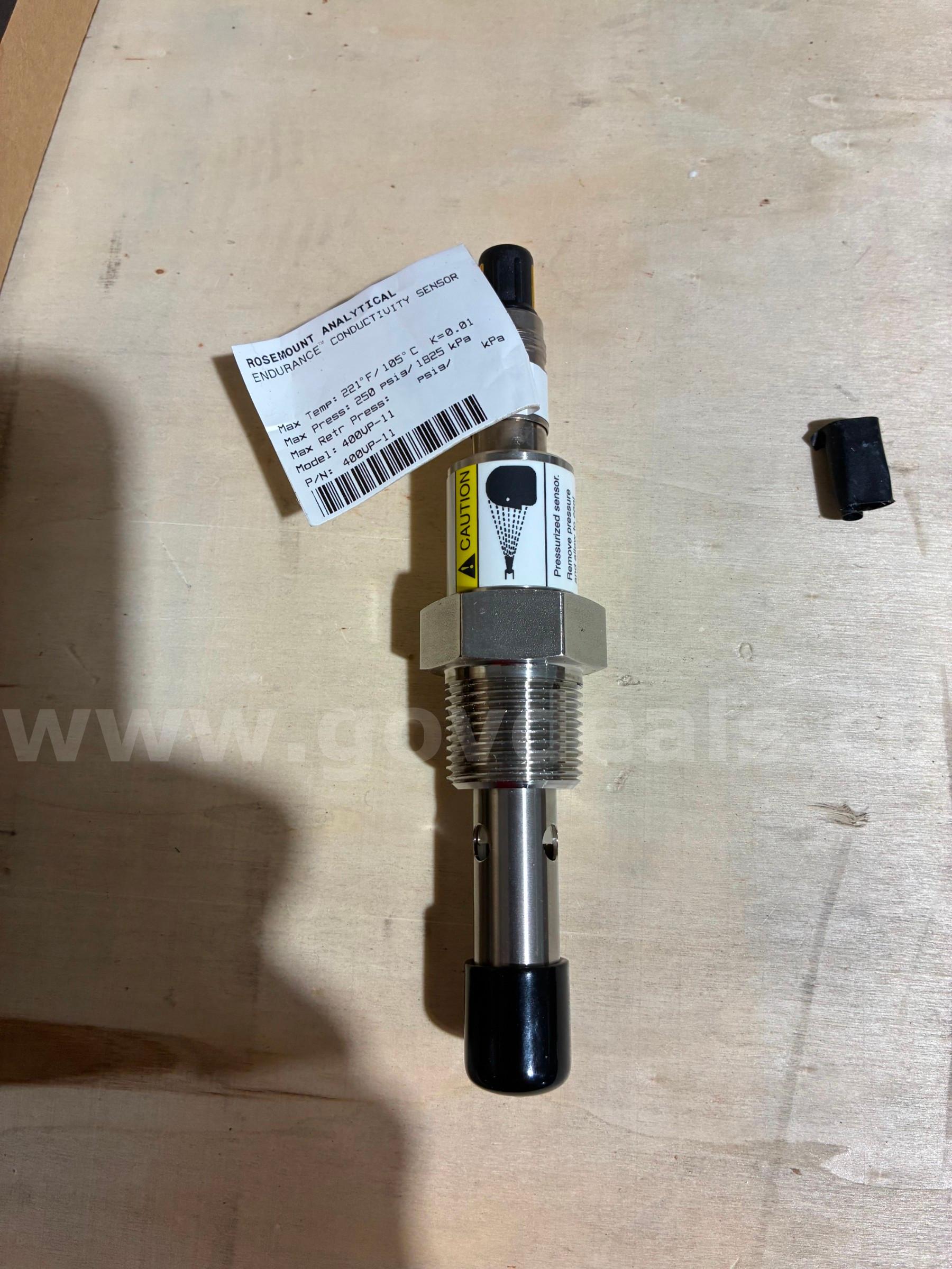 Rosemount Conductivity Sensor Rosemount 400VP 11 Government Surplus Auction - Photo #3
