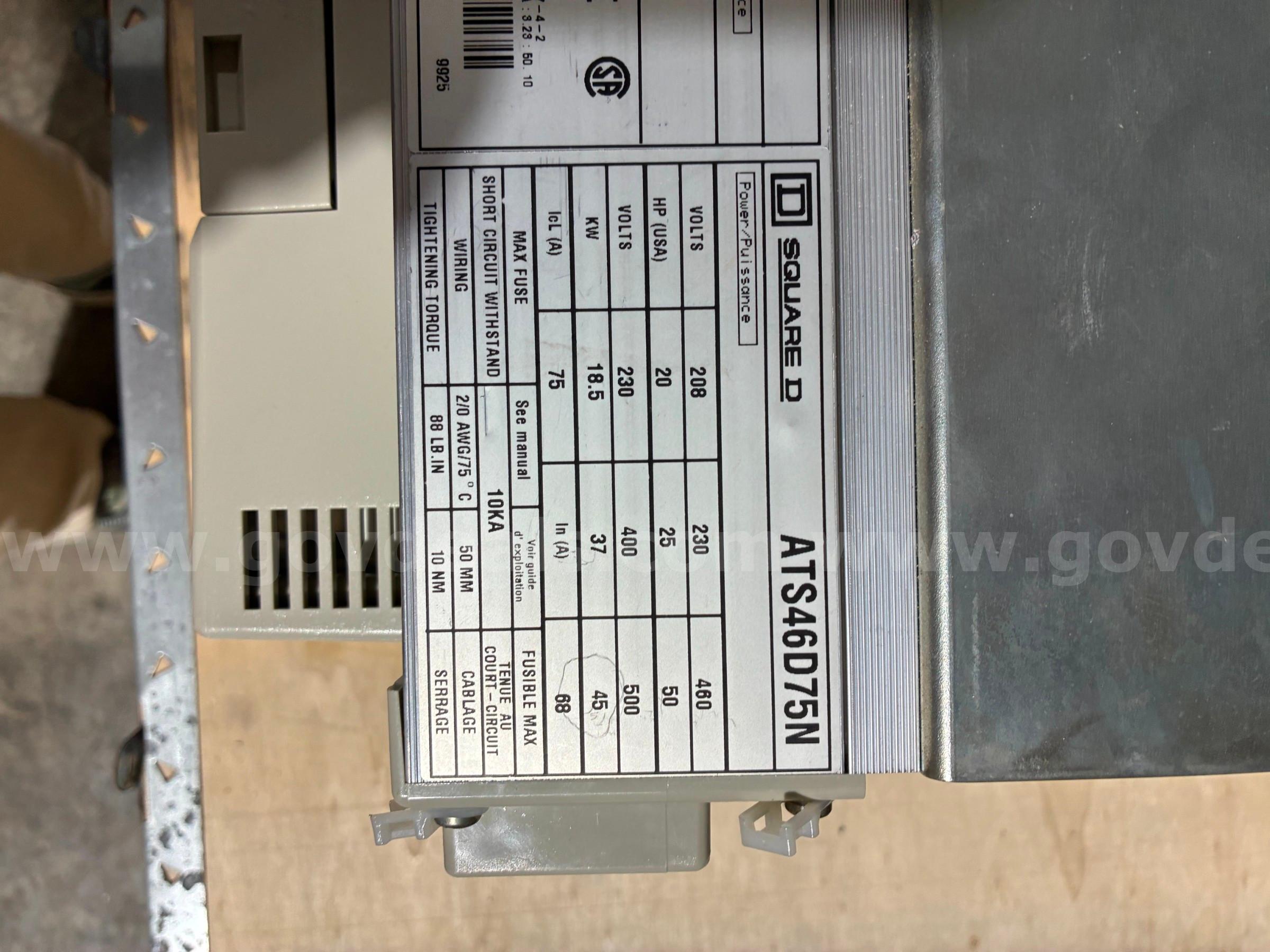 Square D Altistart 46