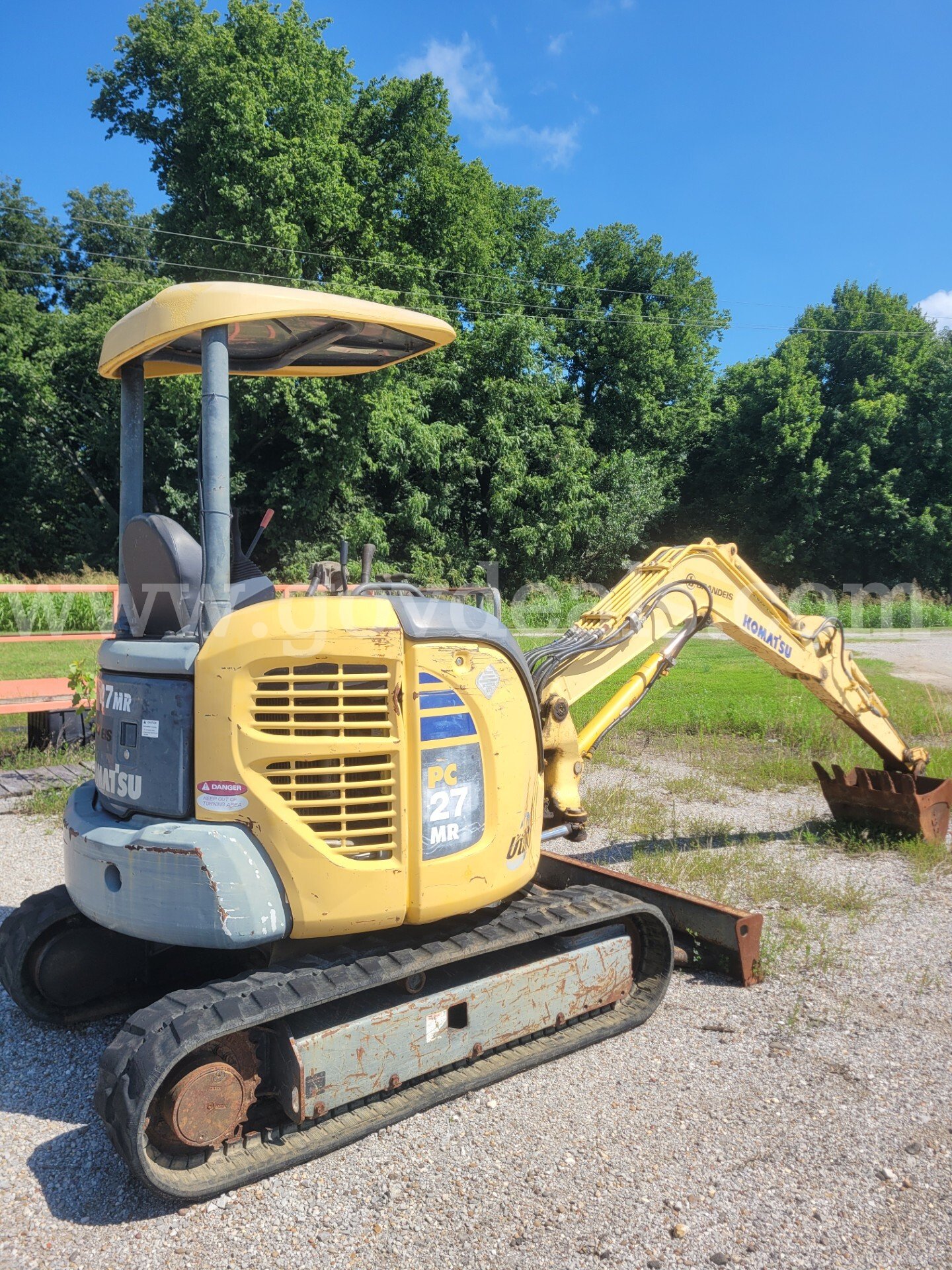 2008 Komatsu Excavator PC27MR Komatsu PC27MR Government Surplus Auction - Photo #2