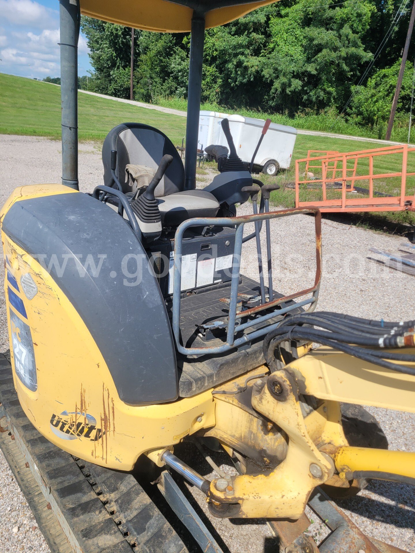 2008 Komatsu Excavator PC27MR Komatsu PC27MR Government Surplus Auction - Photo #3