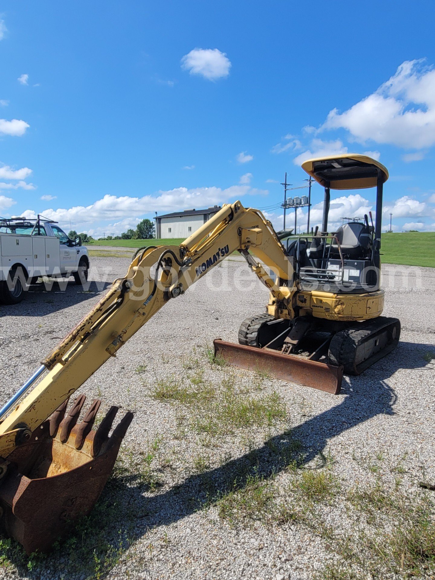 2008 Komatsu Excavator PC27MR Komatsu PC27MR Government Surplus Auction - Photo #6