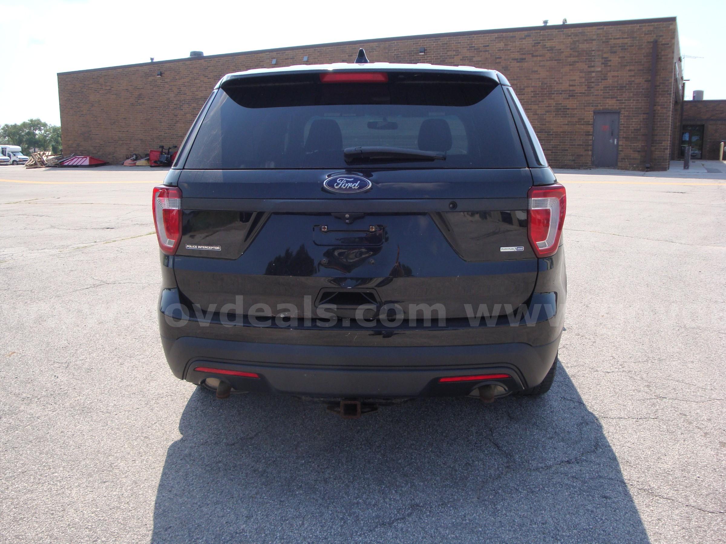 2016 Ford Police Interceptor Utility AWD Ford Police Interceptor Government Surplus Auction - Photo #6