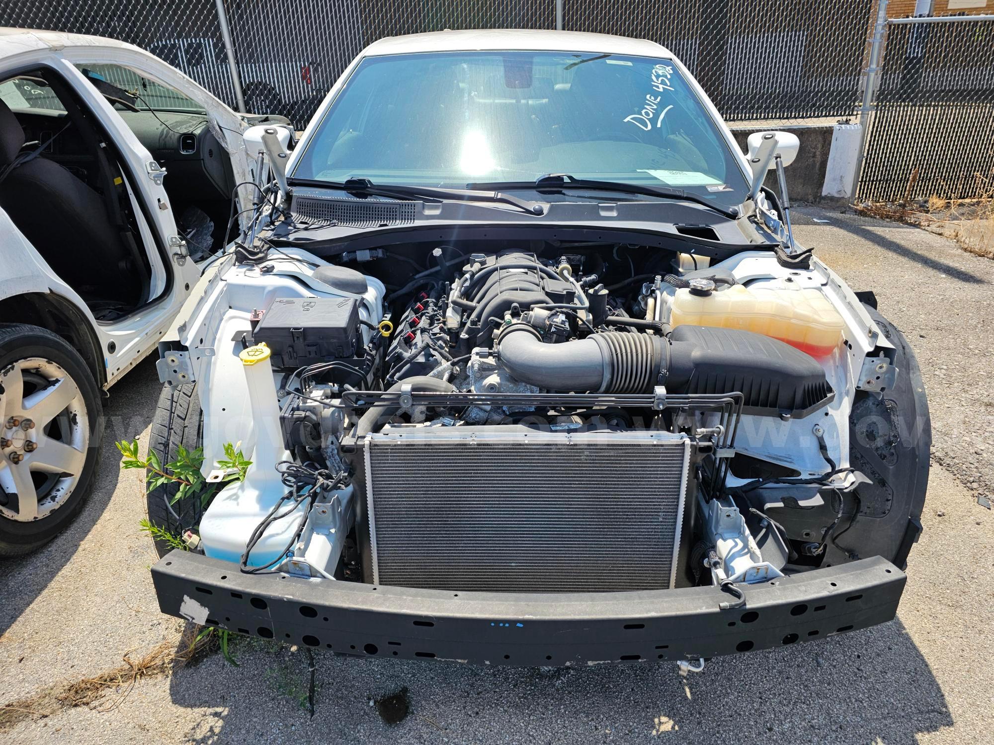 2016 Dodge Charger TAB 4532 (NO KEYS) (WRECKED FOR PARTS OR REPAIR) Dodge Charger Government Surplus Auction - Photo #2