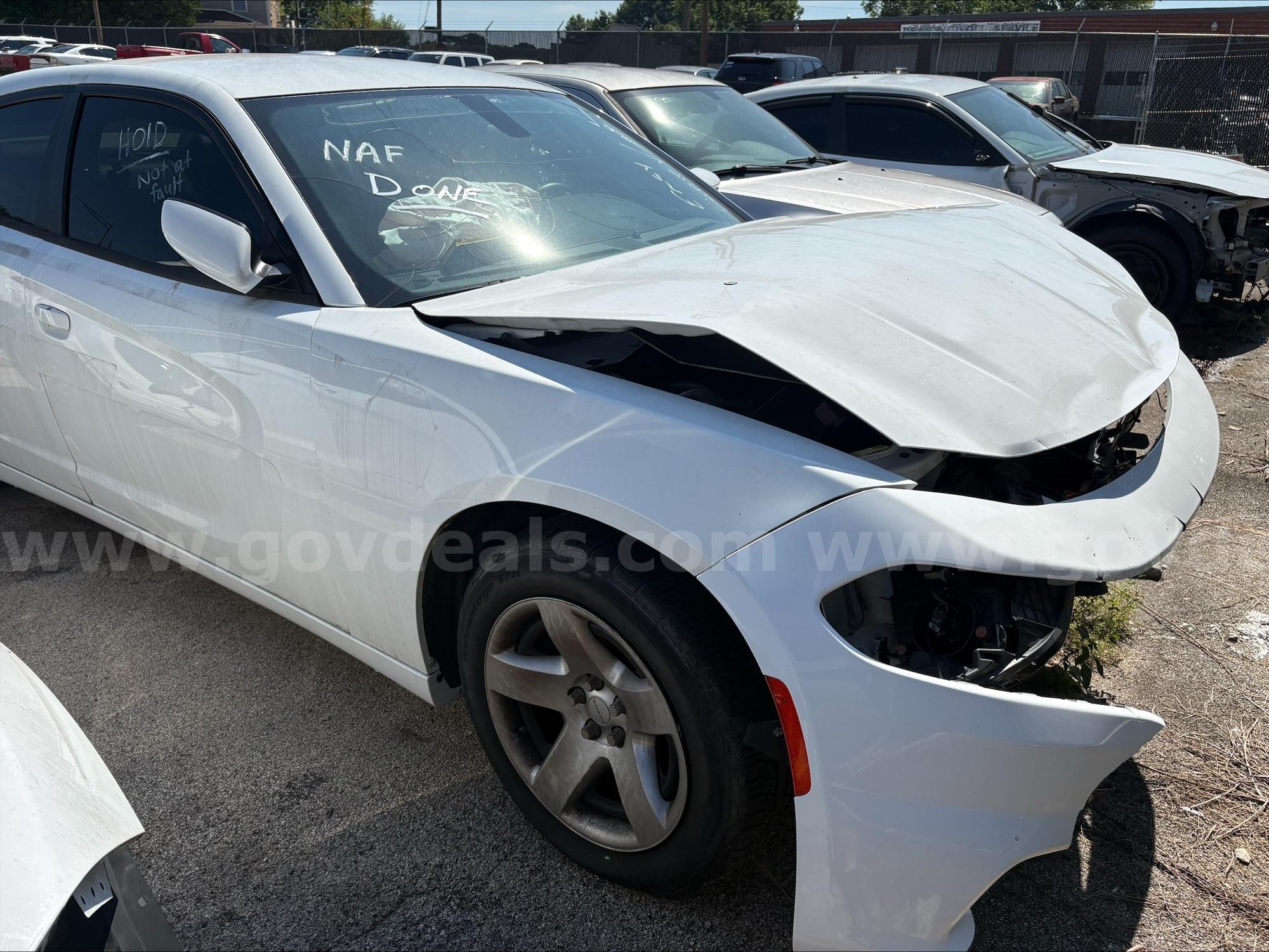 2021 Dodge Charger TAB 5130 (WRECKED FOR PARTS OR REPAIR) Dodge Charger Government Surplus Auction - Photo #3